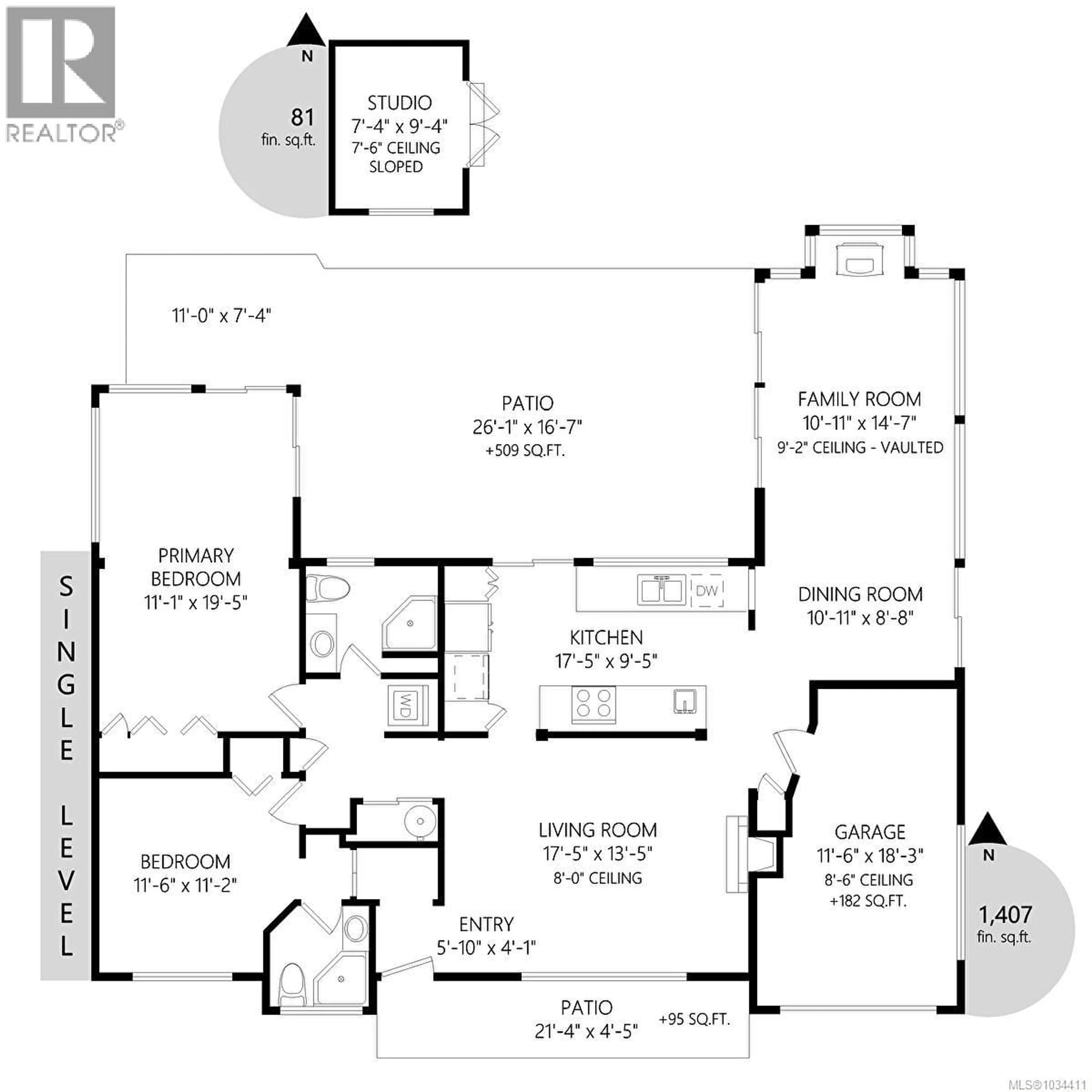 Floor plan for 171 STANFORD AVENUE WEST, Parksville British Columbia V9P1M2