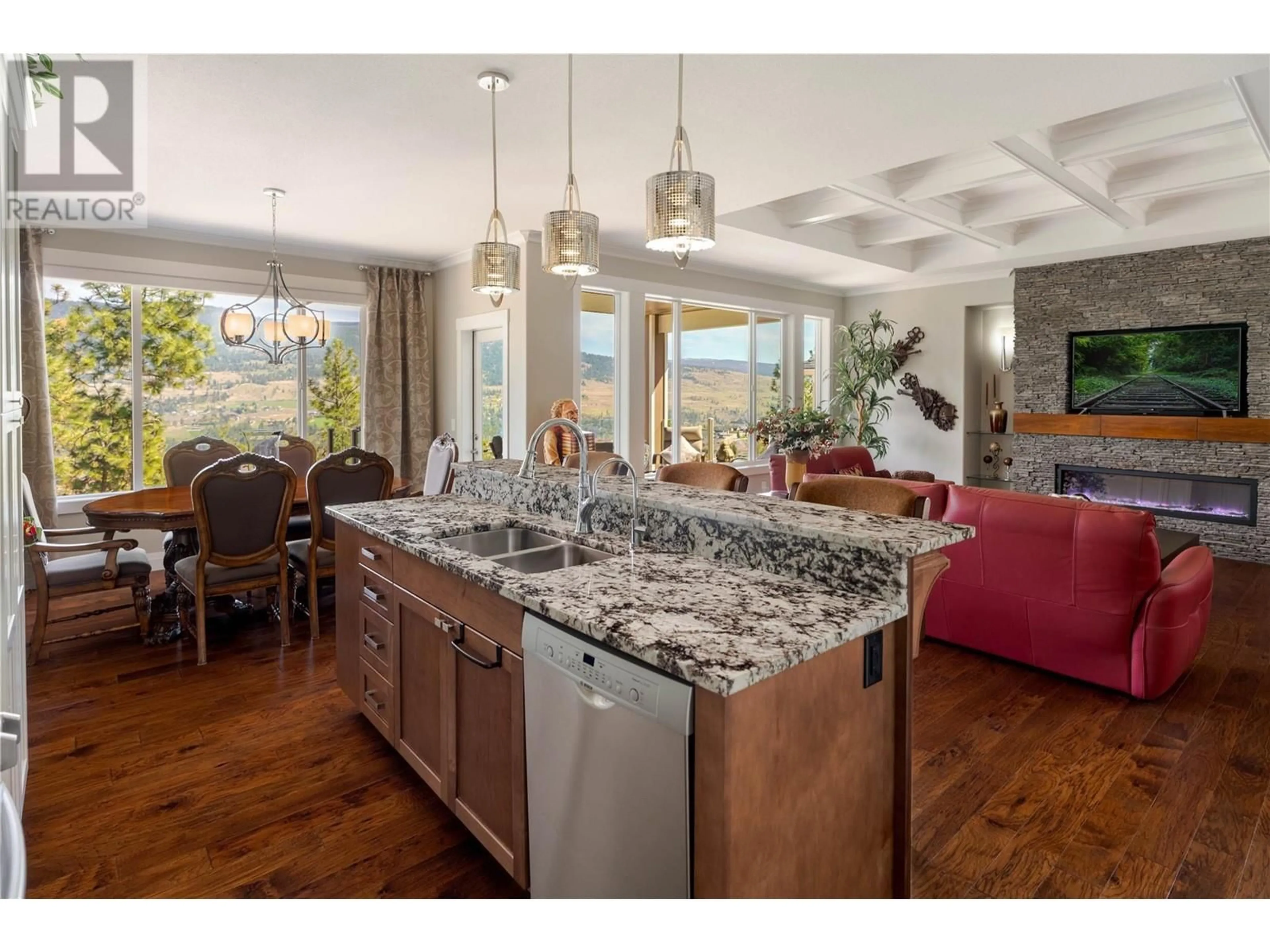 Open concept kitchen, unknown for 13213 APEX CRESCENT, Lake Country British Columbia V4V2W1