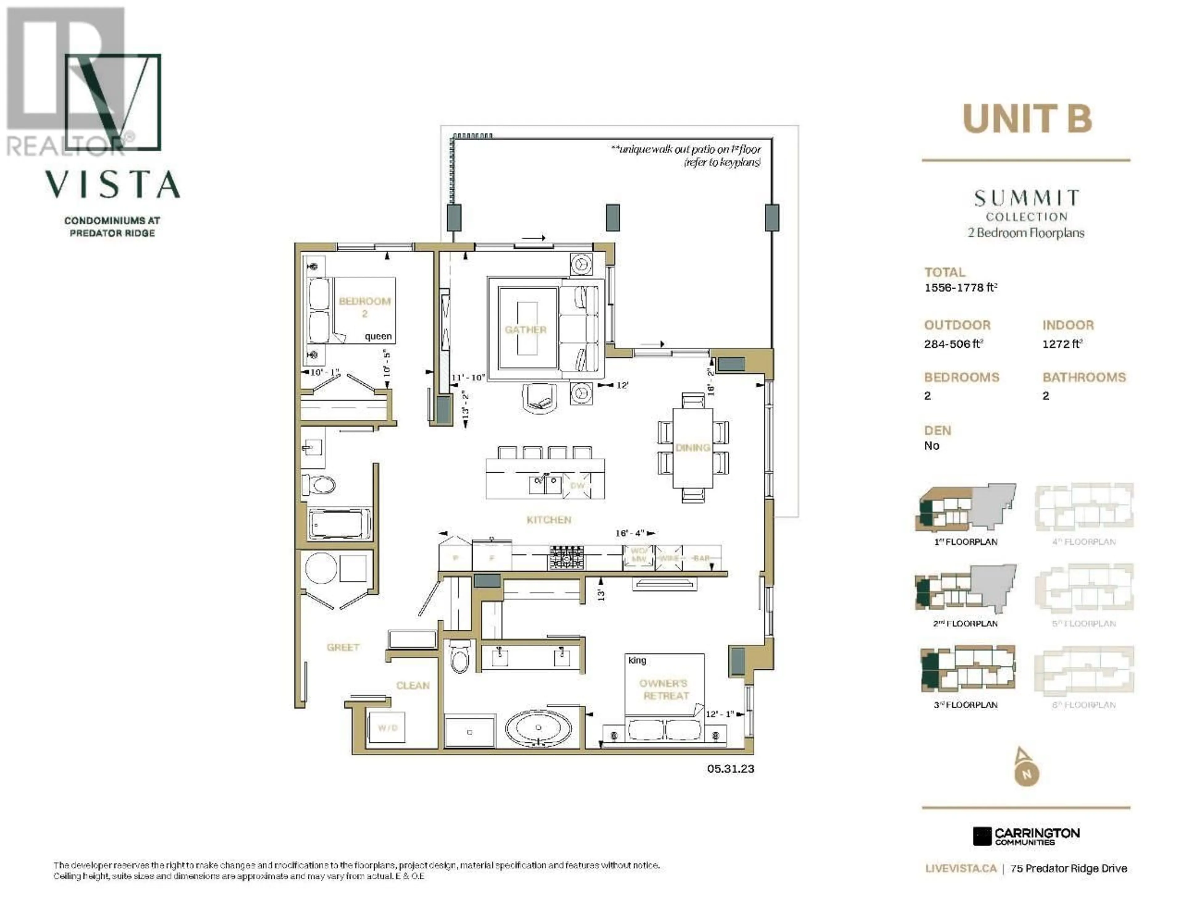 Floor plan for 103 - 75 PREDATOR RIDGE DRIVE, Vernon British Columbia V1H1G4