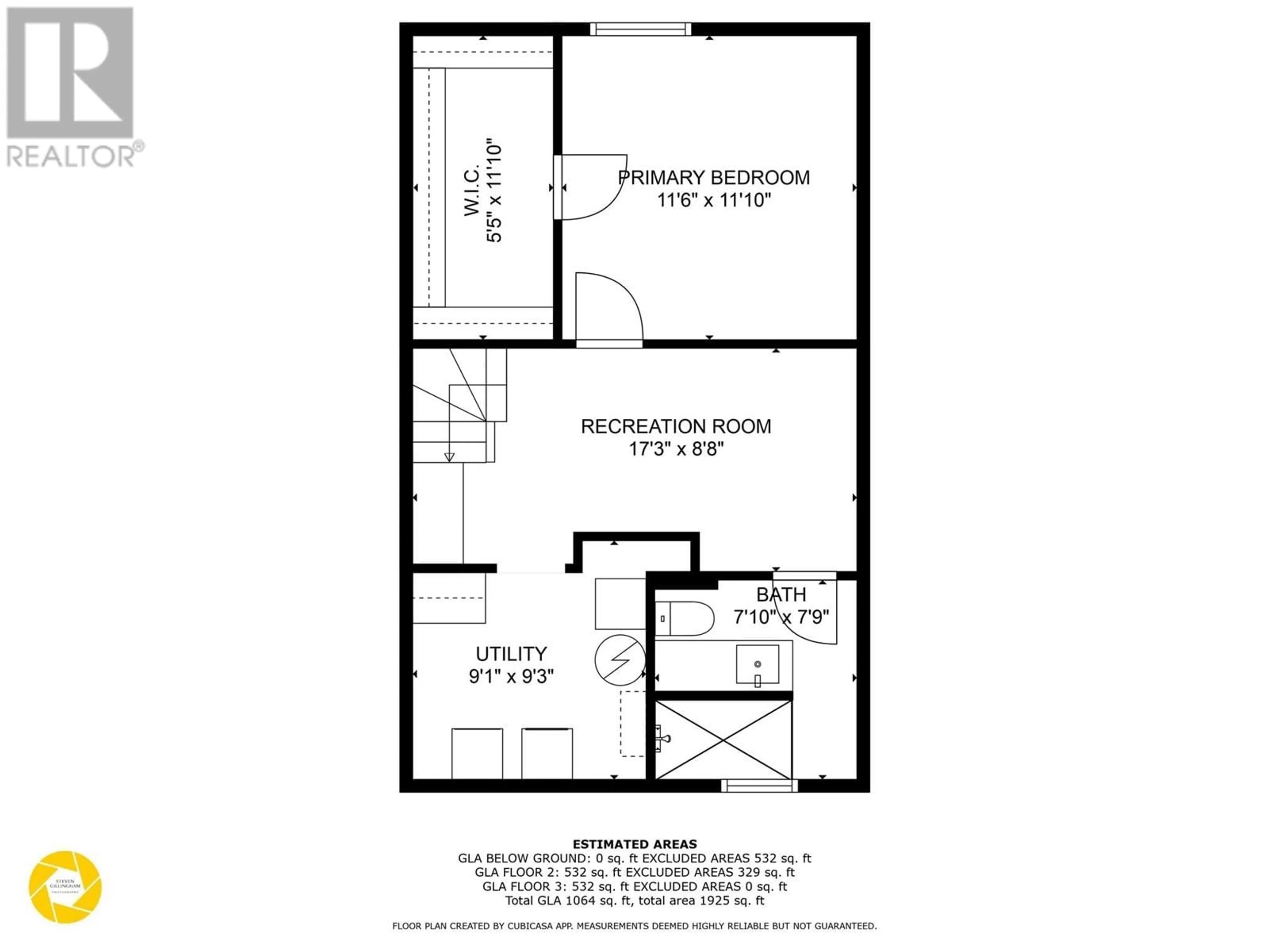 Floor plan for 9 - 800 SOUTHILL STREET, Kamloops British Columbia V2B5L8