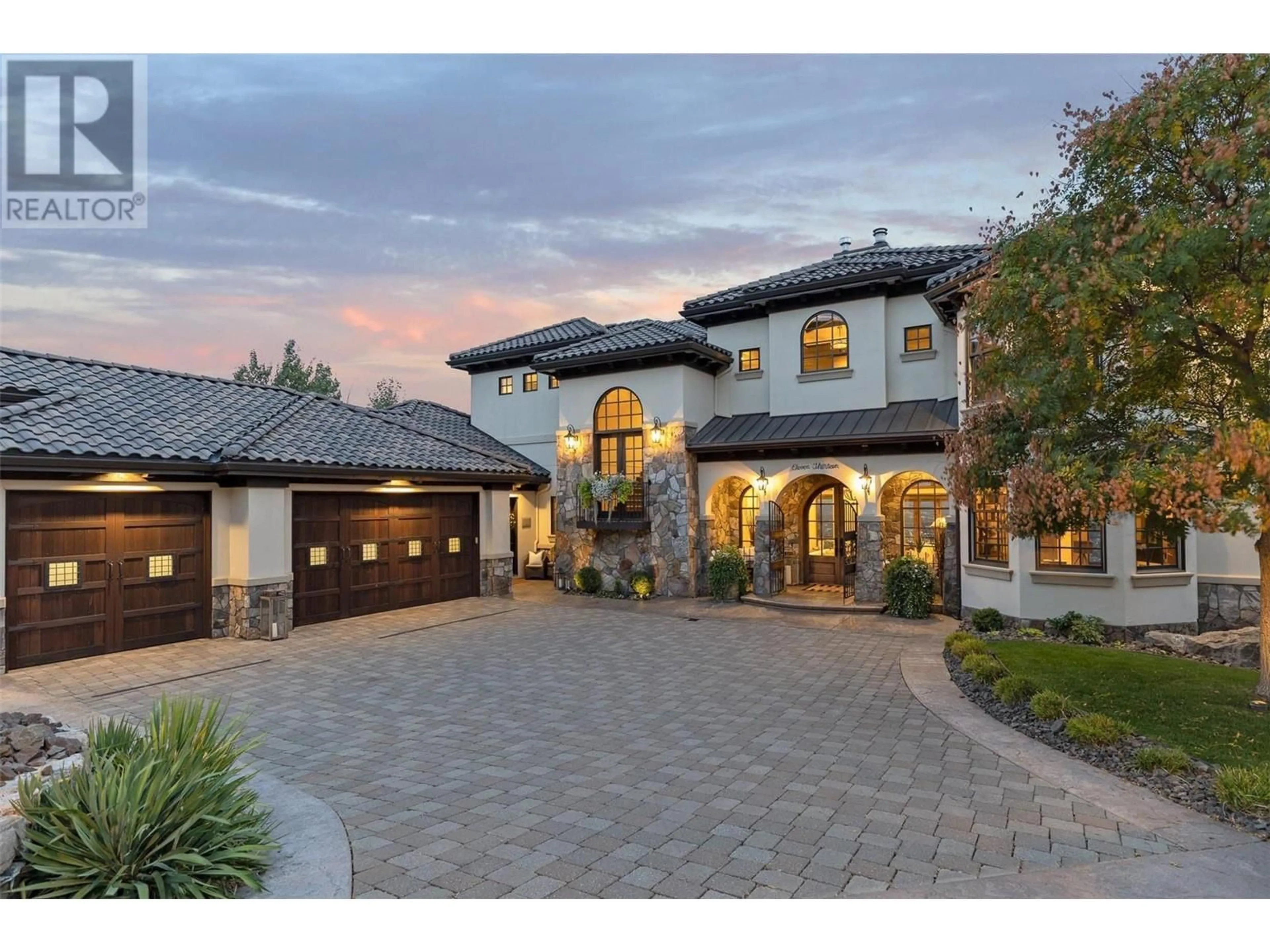Home with brick exterior material, street for 1113 PARKBLUFF LANE, Kelowna British Columbia V1V2Y3