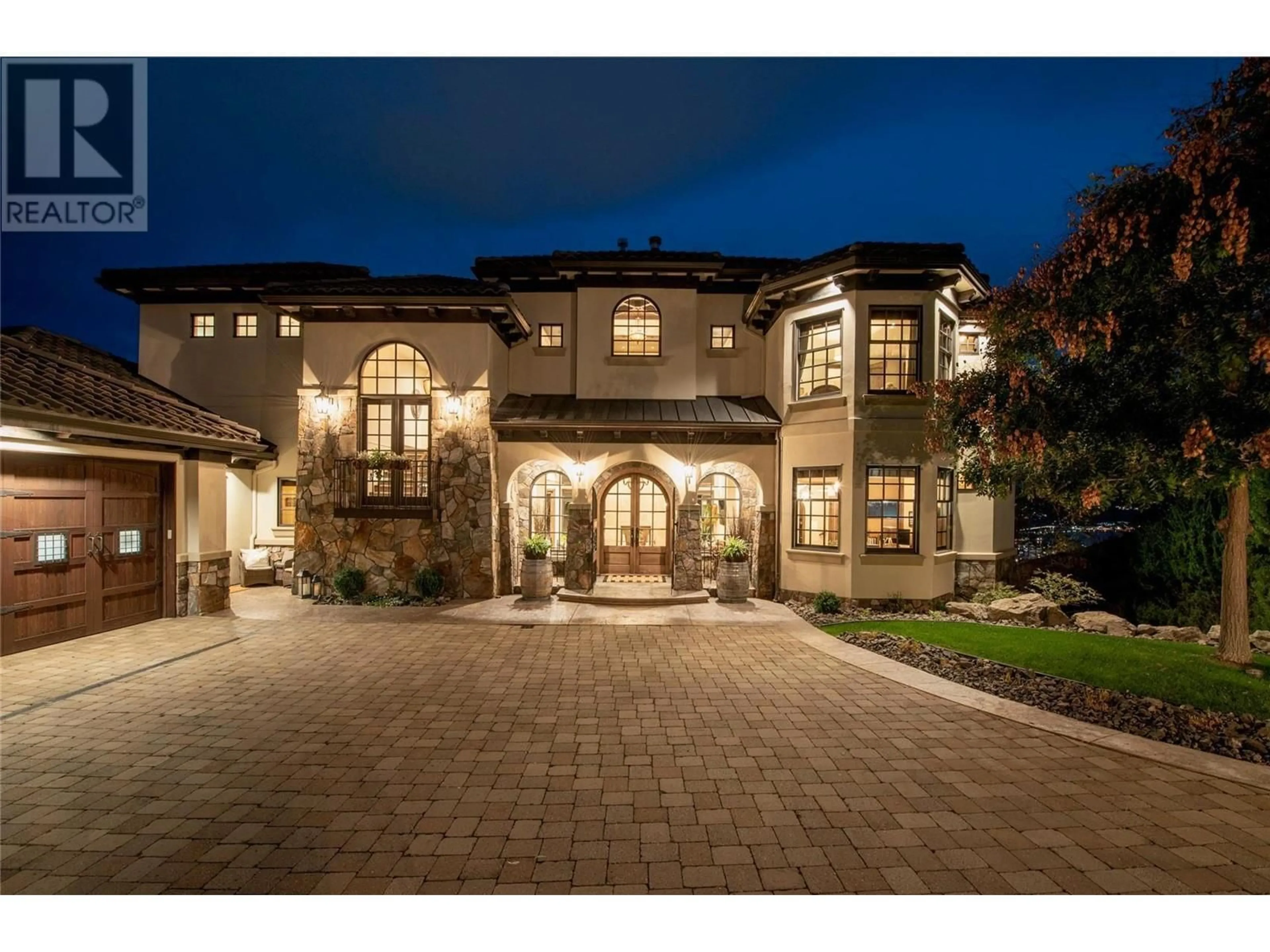 Home with brick exterior material, street for 1113 PARKBLUFF LANE, Kelowna British Columbia V1V2Y3