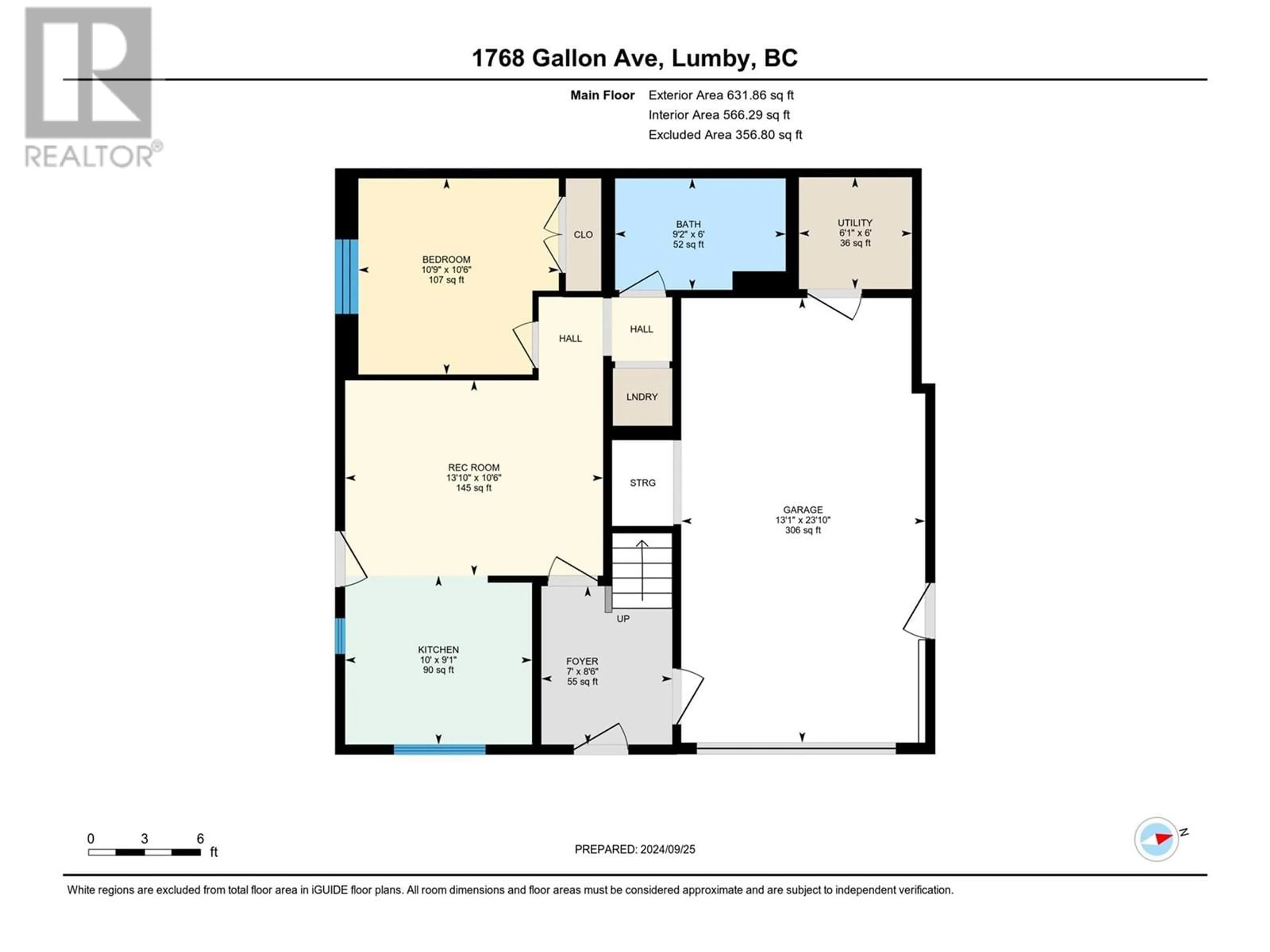 Floor plan for 1768 GALLON AVENUE, Lumby British Columbia V0E2G0