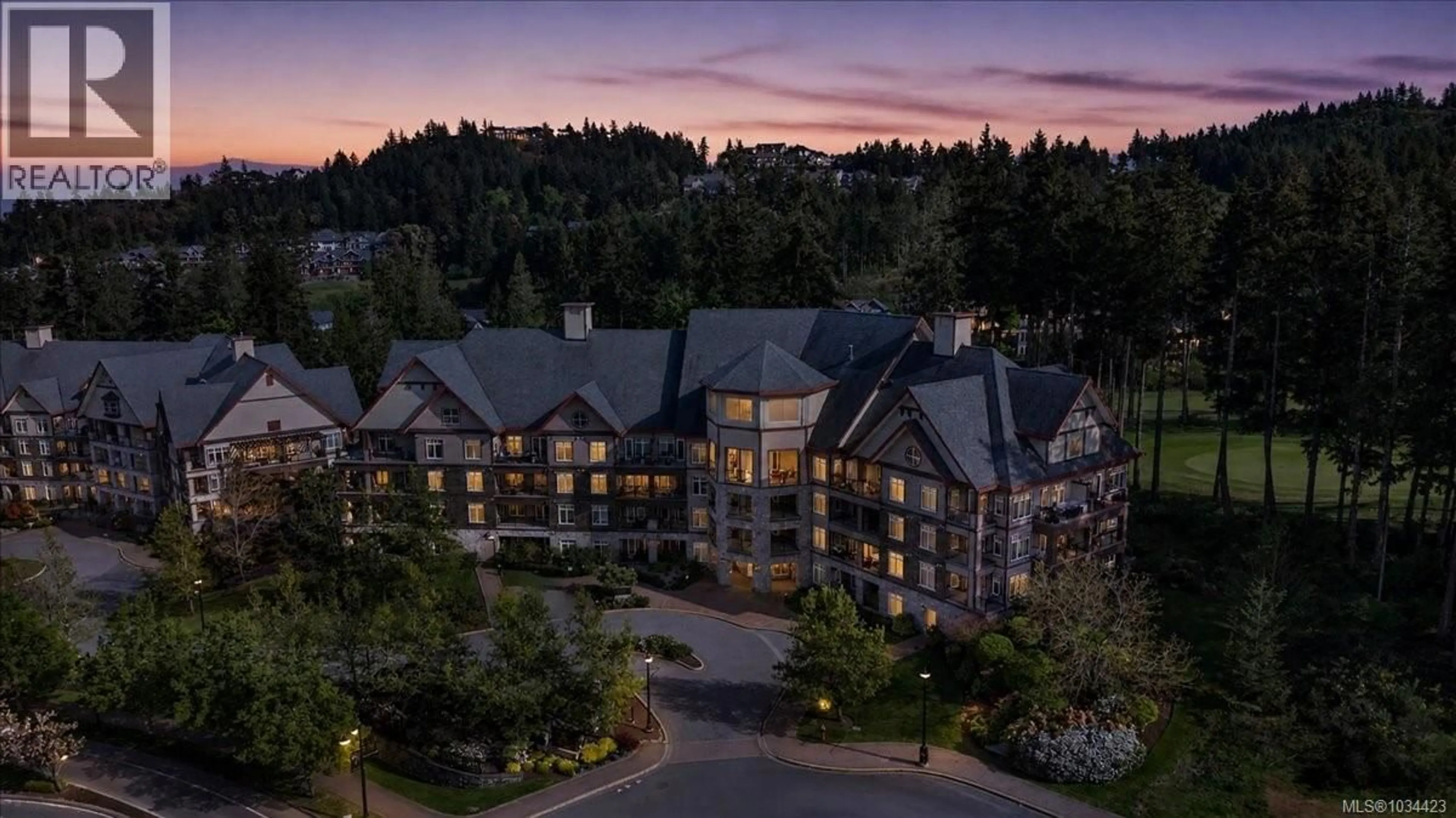 A pic from outside/outdoor area/front of a property/back of a property/a pic from drone, mountain view for 404 - 1395 BEAR MOUNTAIN PARKWAY, Langford British Columbia V9B0E1