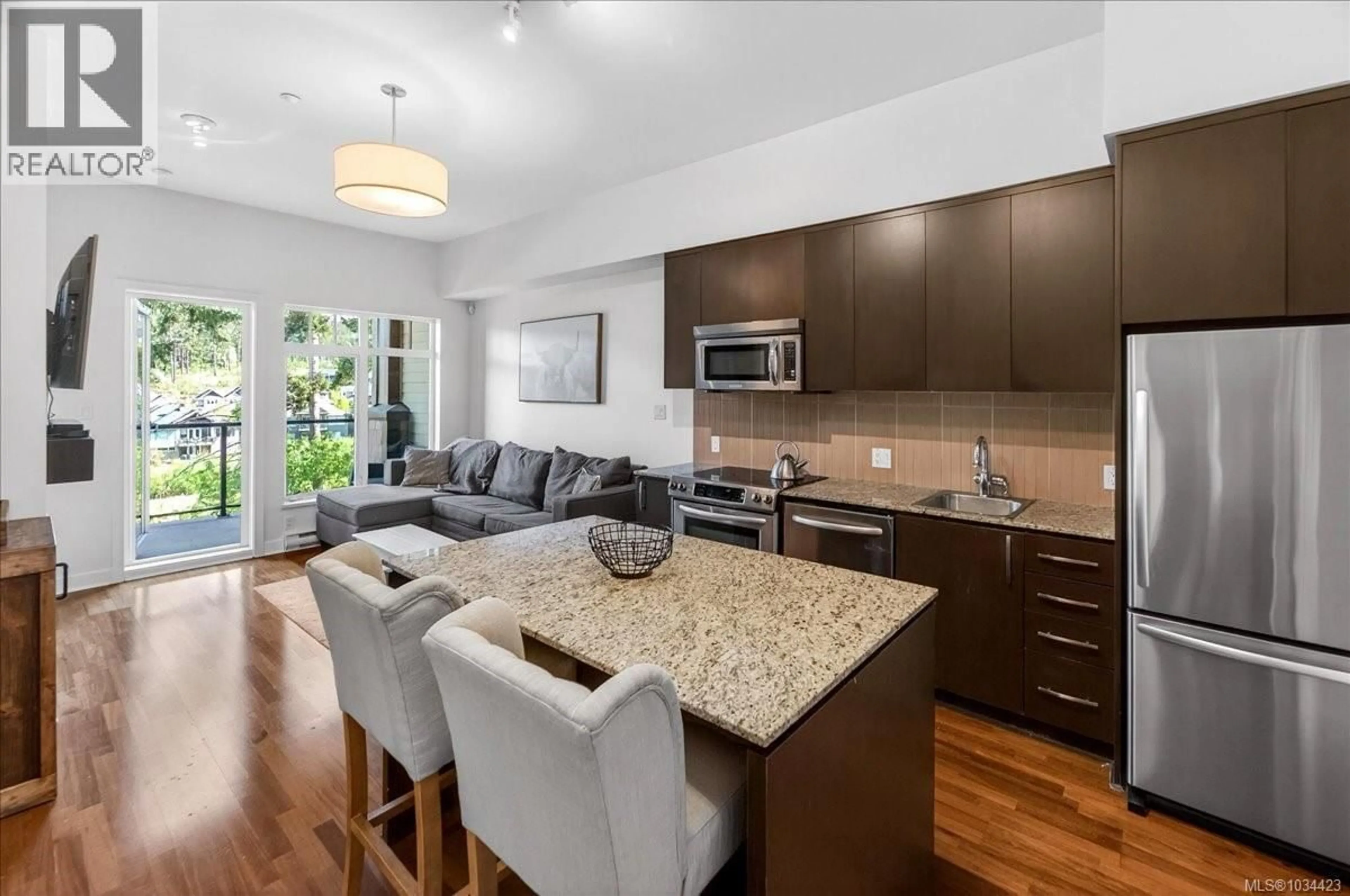 Open concept kitchen, unknown for 404 - 1395 BEAR MOUNTAIN PARKWAY, Langford British Columbia V9B0E1