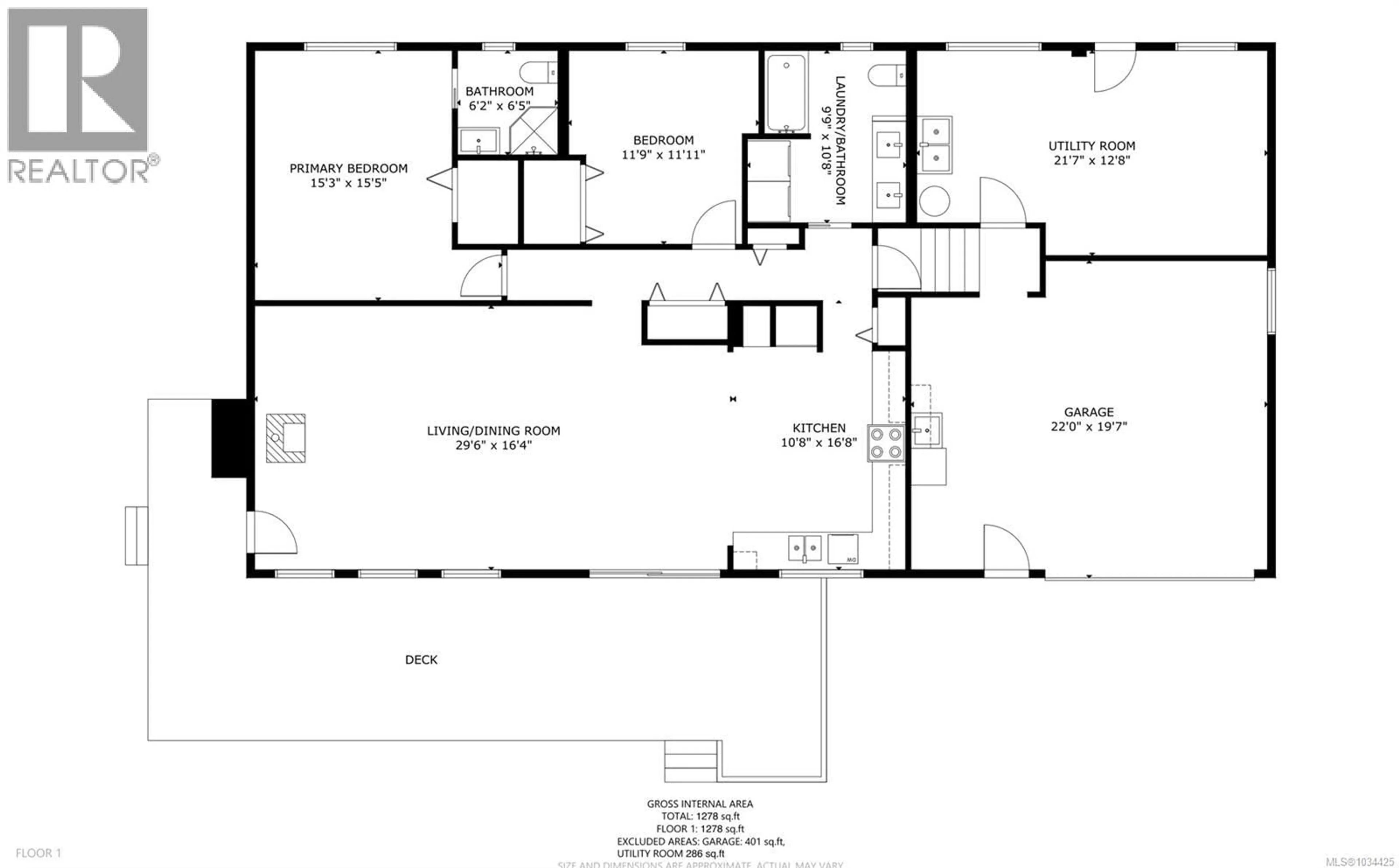 Floor plan for 438 DUNSHIRE DRIVE, Gabriola Island British Columbia V0R1X2