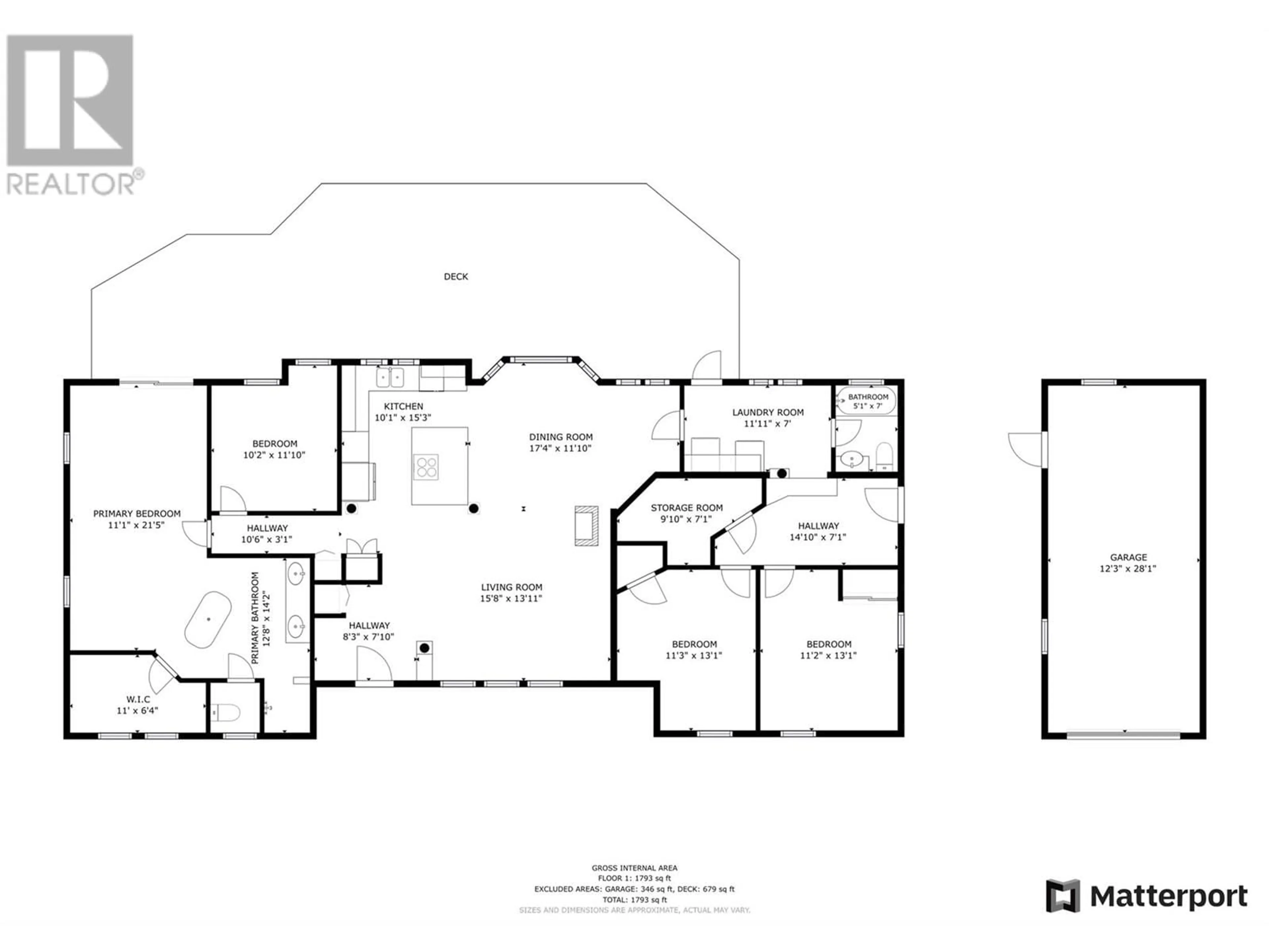 Floor plan for 5134 THOMPSON ROAD, Kitchener British Columbia V0B1W2