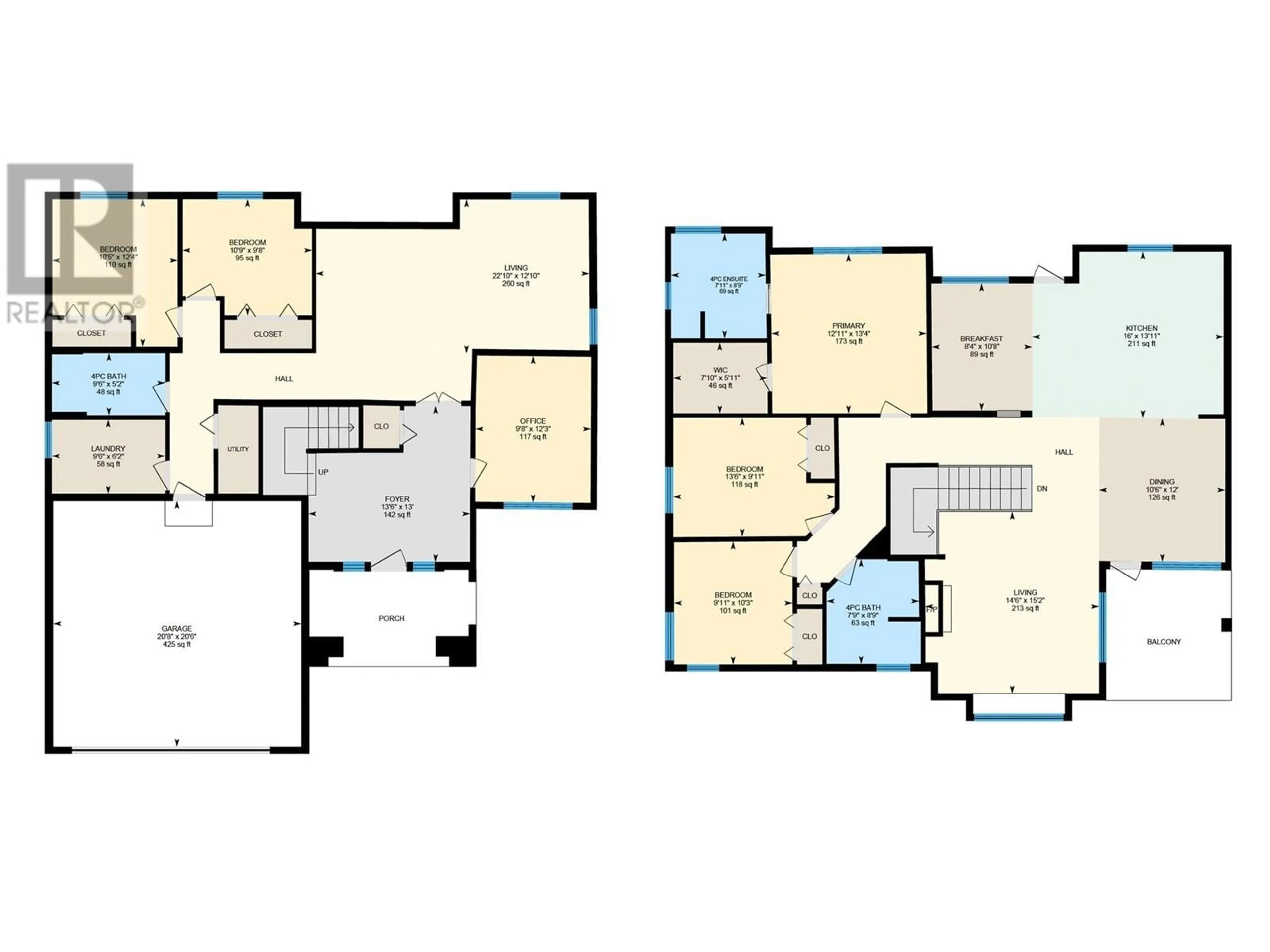 Floor plan for 1584 MERLOT DRIVE, West Kelowna British Columbia V1Y6G1