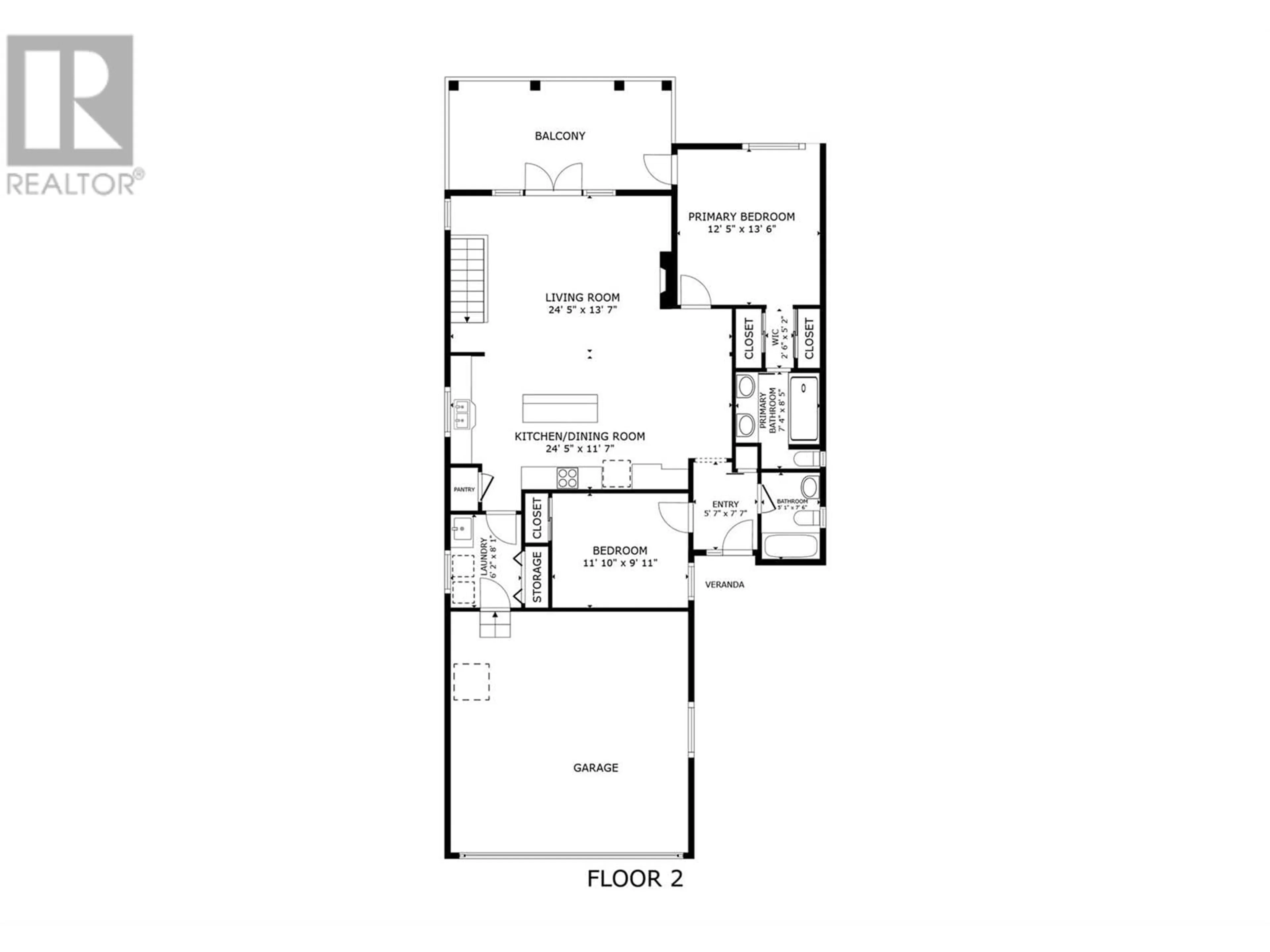 Floor plan for 389 MCCARREN AVENUE, Kelowna British Columbia V1W4W3
