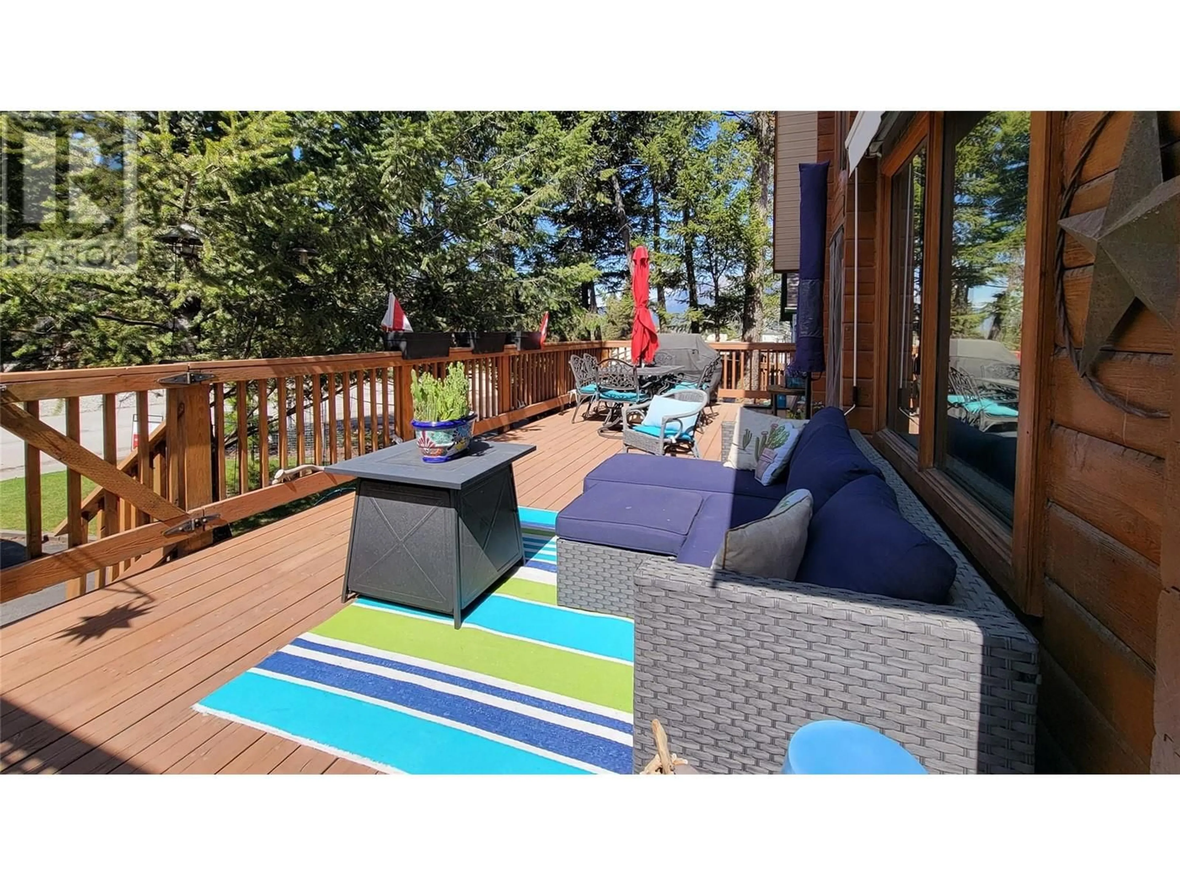 Patio, water/lake/river/ocean view for 7488 PINE CONE LANE, Radium Hot Springs British Columbia V0A1M0