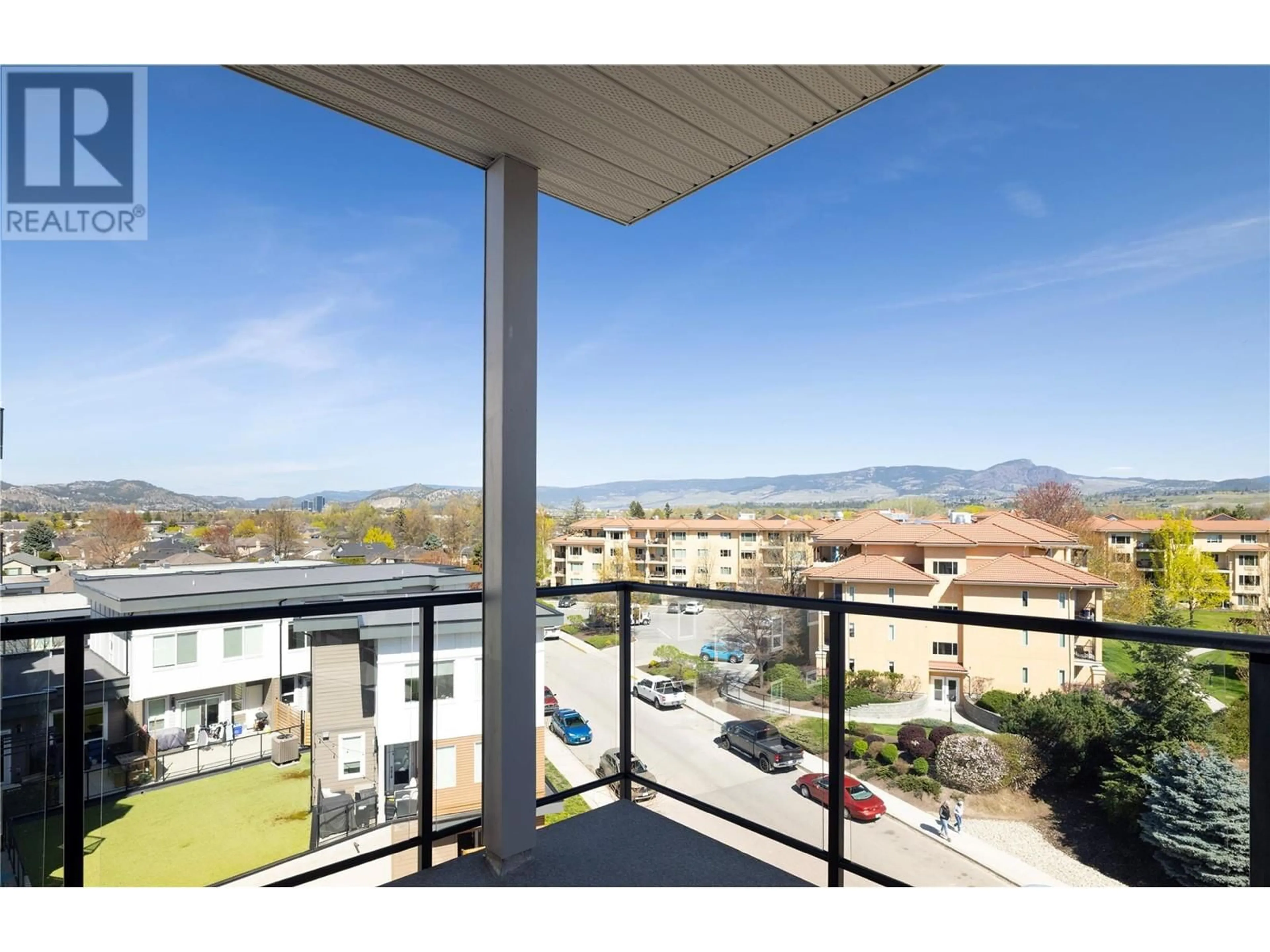 Balcony in the apartment, mountain view for 501 - 3638 MISSION SPRINGS DRIVE, Kelowna British Columbia V1W0B3