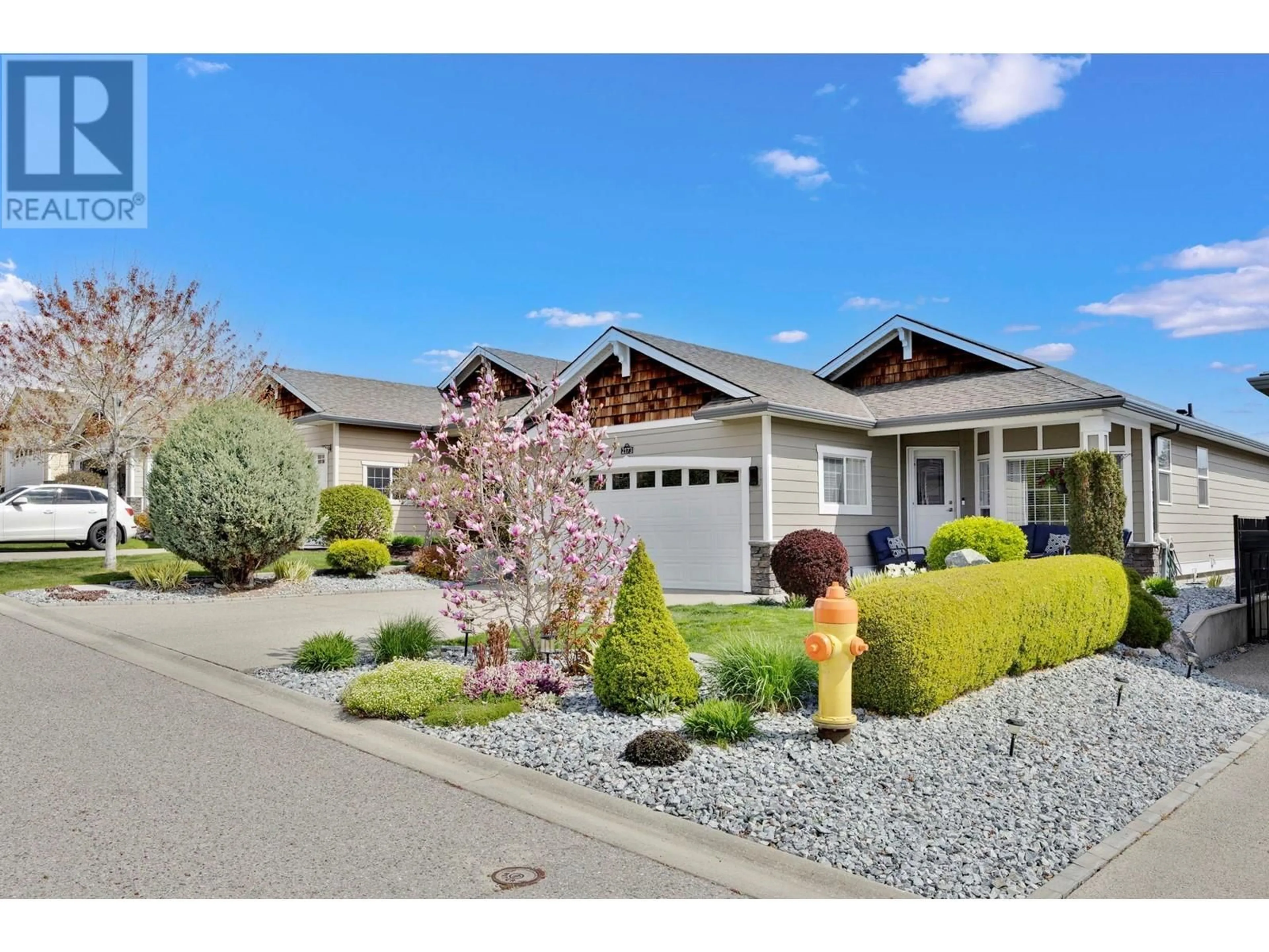 Home with vinyl exterior material, street for 2173 MIMOSA DRIVE, West Kelowna British Columbia V4T3A5