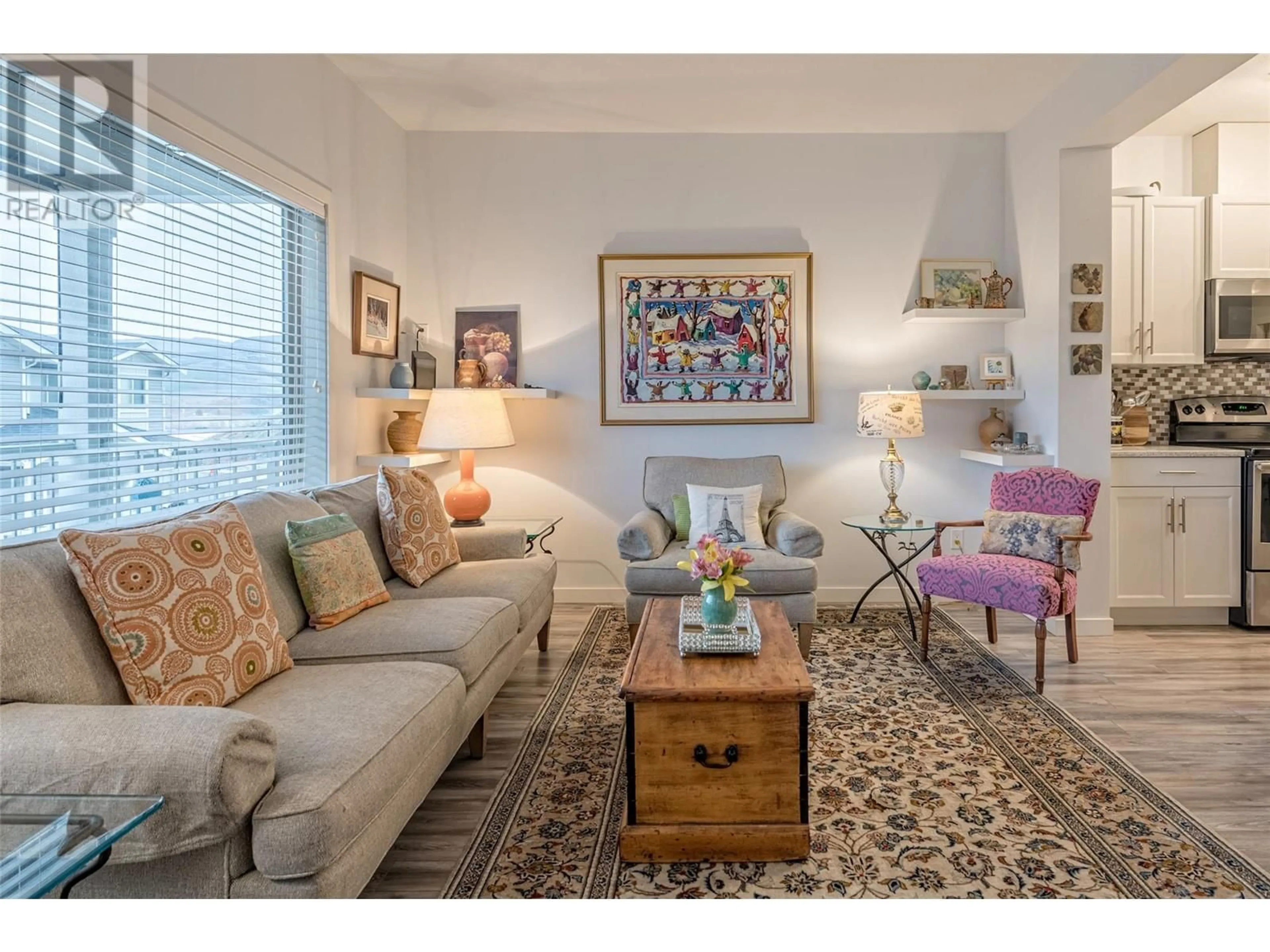 Living room with furniture, unknown for 18 - 4700 OKANAGAN AVENUE, Vernon British Columbia V1T9Y7