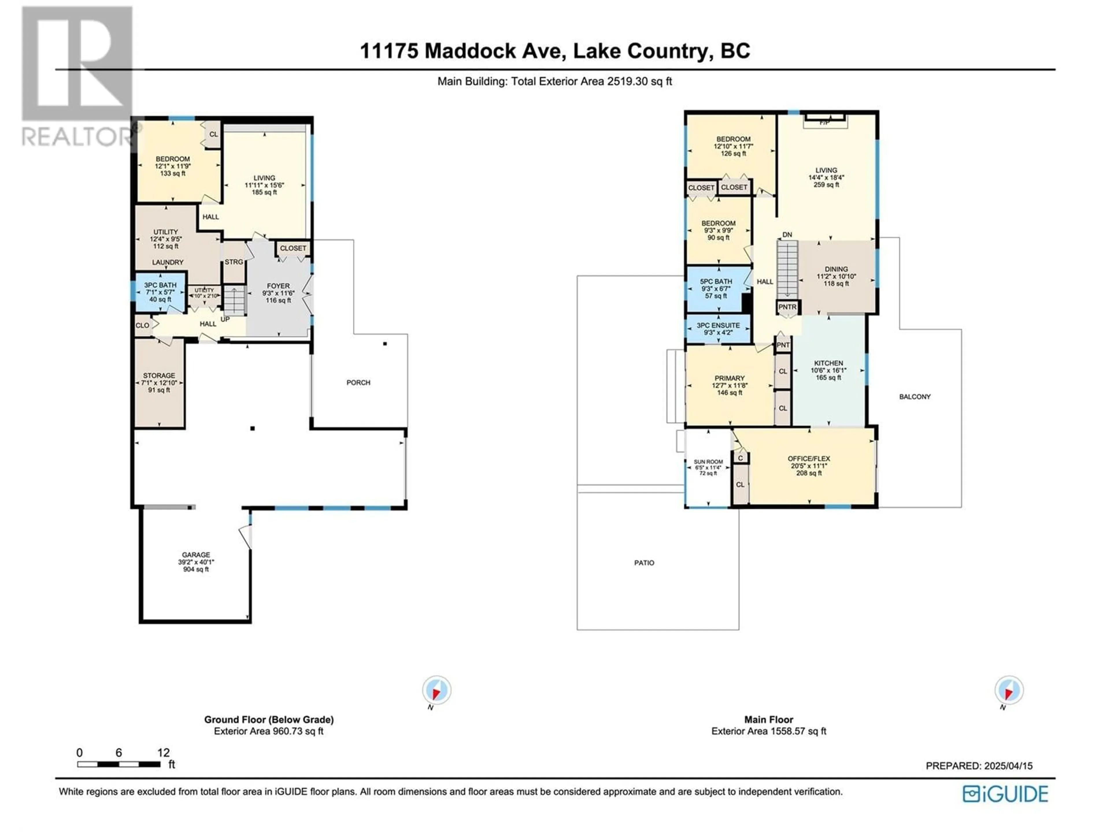 Floor plan for 11175 MADDOCK AVENUE, Lake Country British Columbia V4V2J7