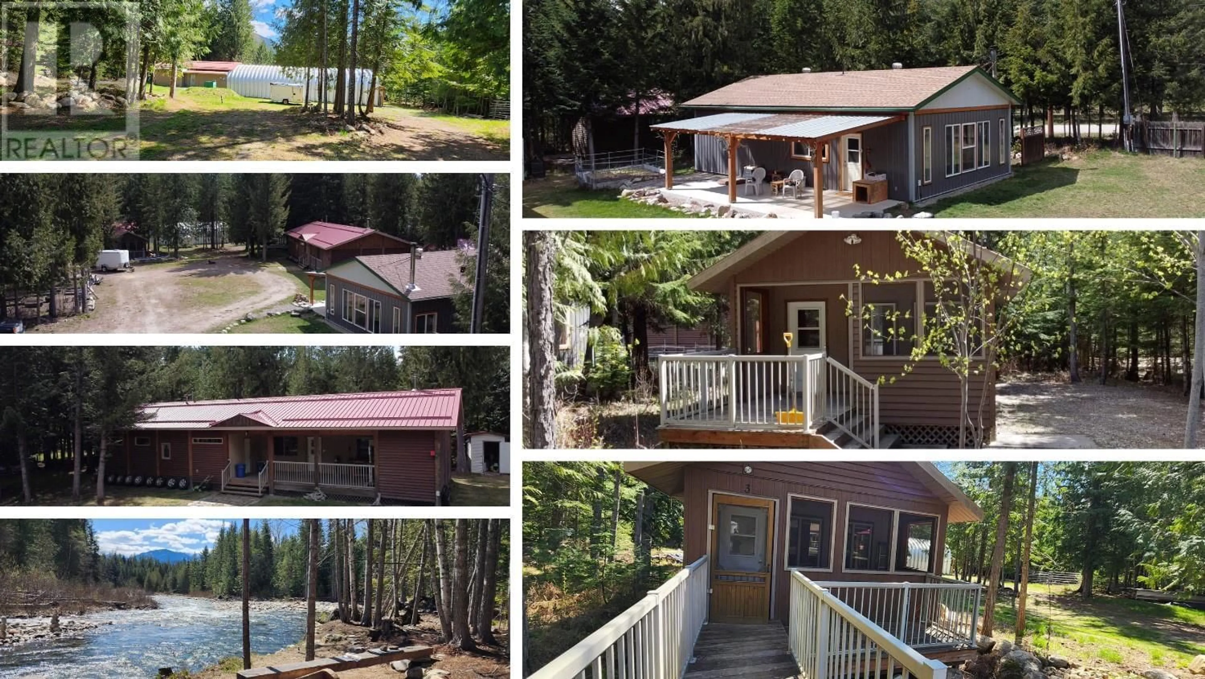 A pic from outside/outdoor area/front of a property/back of a property/a pic from drone, water/lake/river/ocean view for 16424 WADDS ROAD, Crawford Bay British Columbia V0B1E0