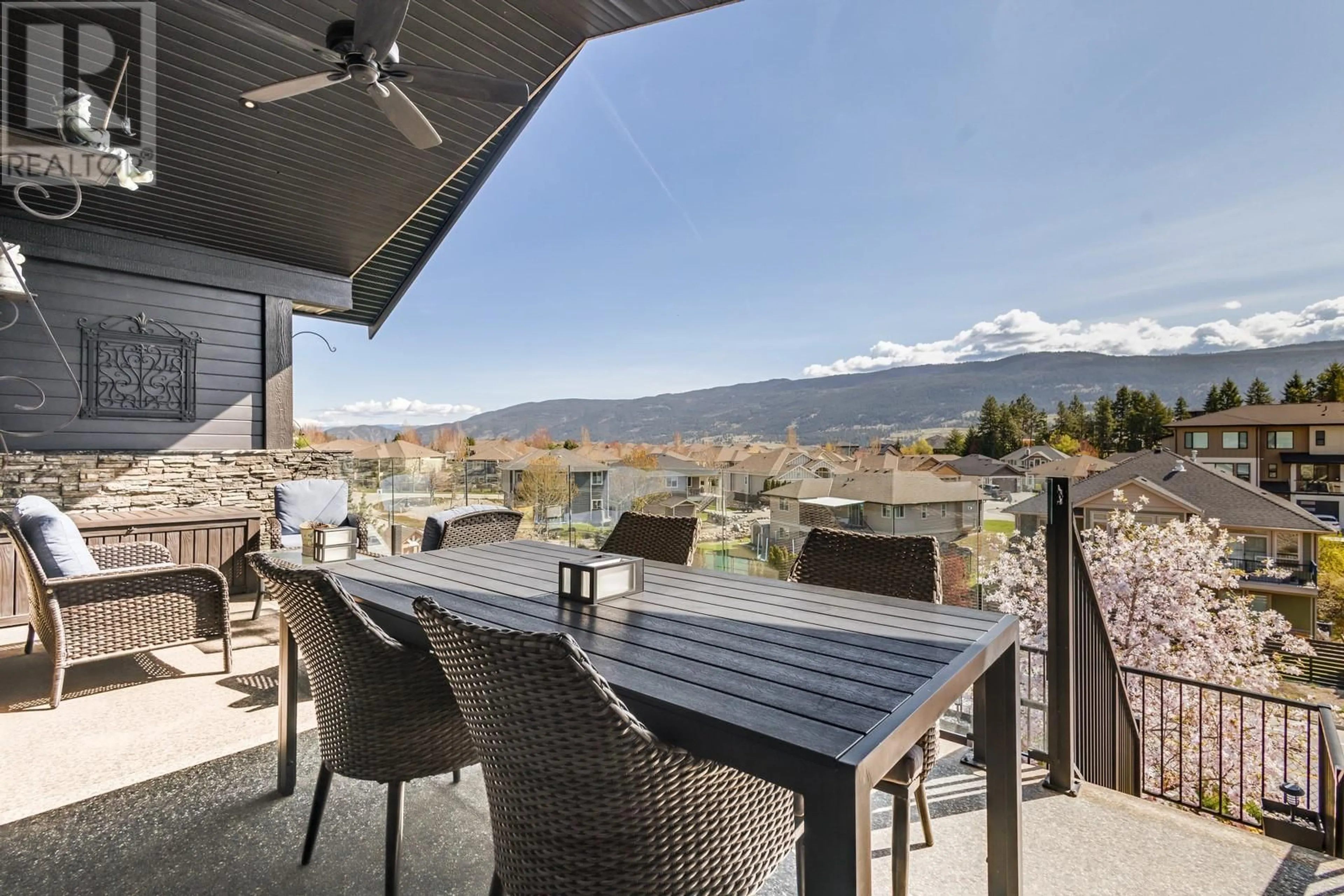 Patio, mountain view for 12872 LAKE HILL DRIVE, Lake Country British Columbia V4V2P7