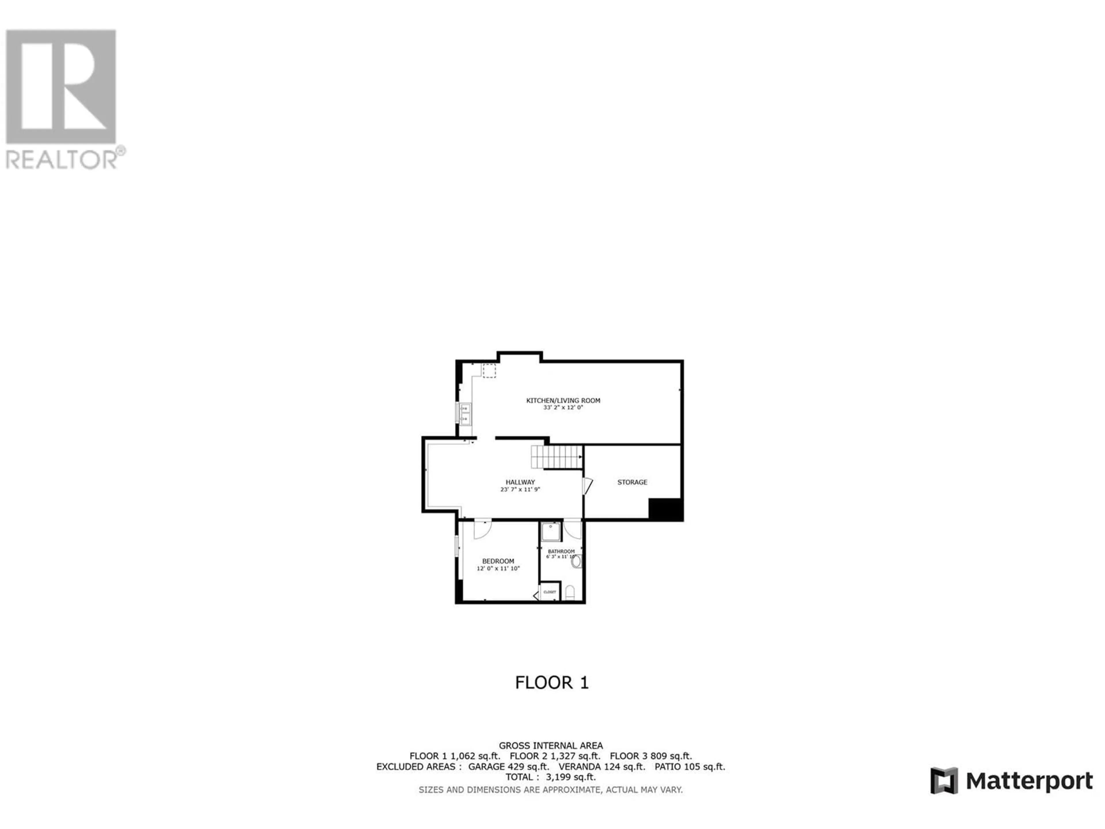 Floor plan for 4945 SOUTH RIDGE DRIVE, Kelowna British Columbia V1W4Y2