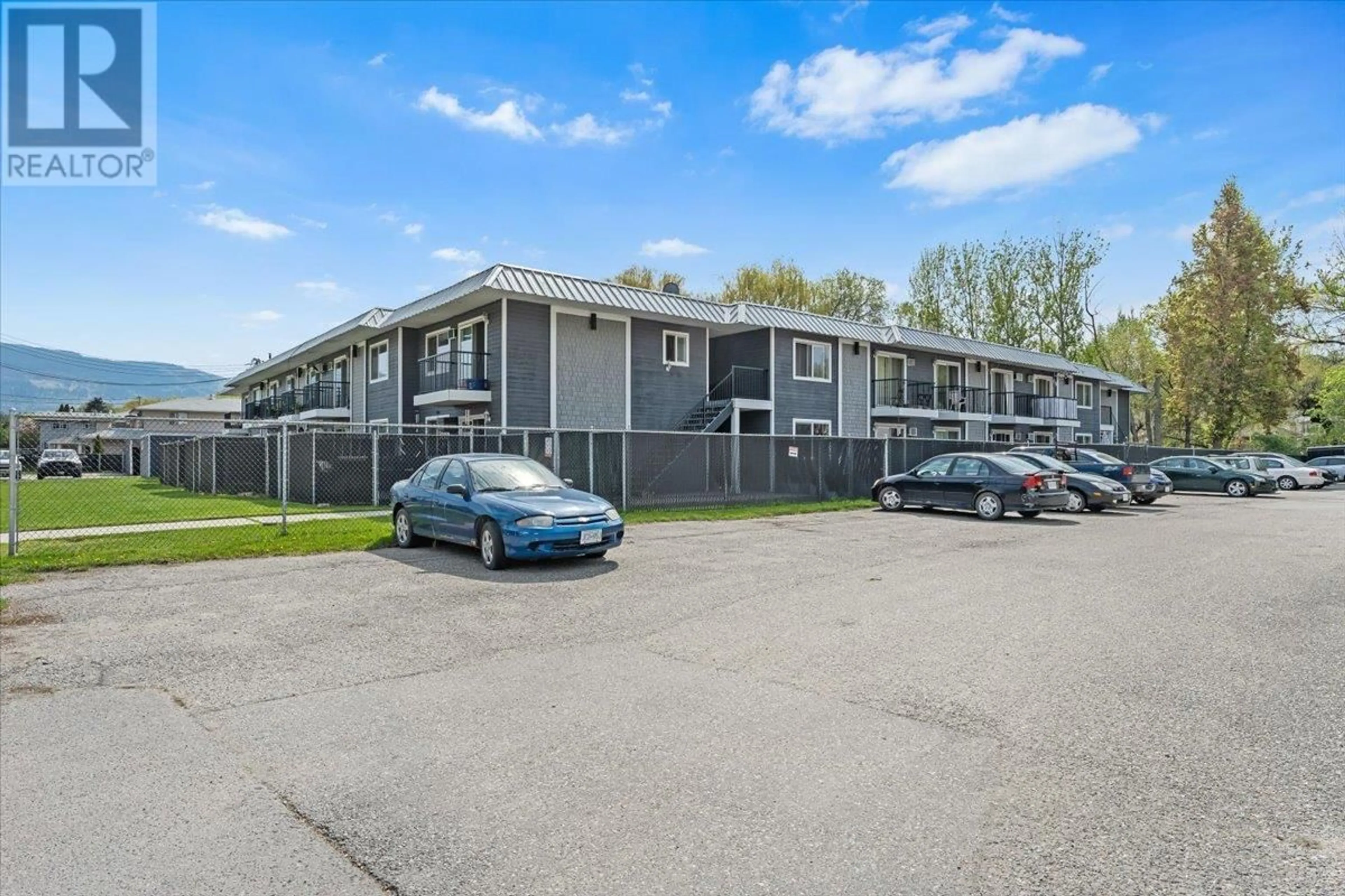 A pic from outside/outdoor area/front of a property/back of a property/a pic from drone, unknown for 207 - 3800 24TH AVENUE, Vernon British Columbia V1T1L9
