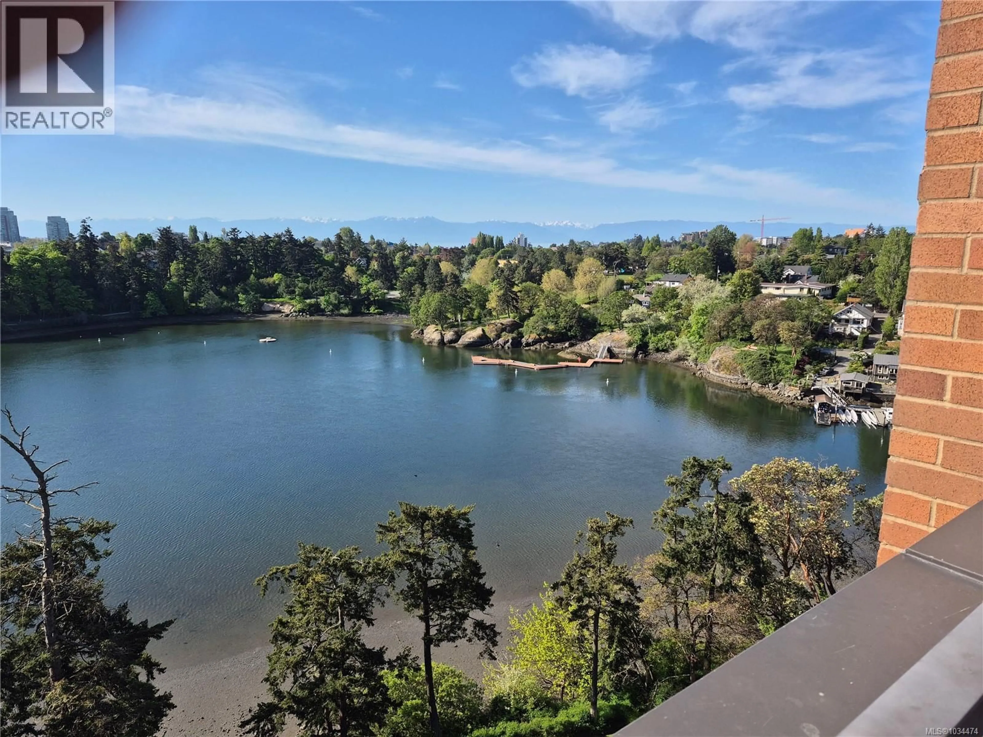A pic from outside/outdoor area/front of a property/back of a property/a pic from drone, water/lake/river/ocean view for 305 - 103 GORGE ROAD EAST, Victoria British Columbia V9A6Z2