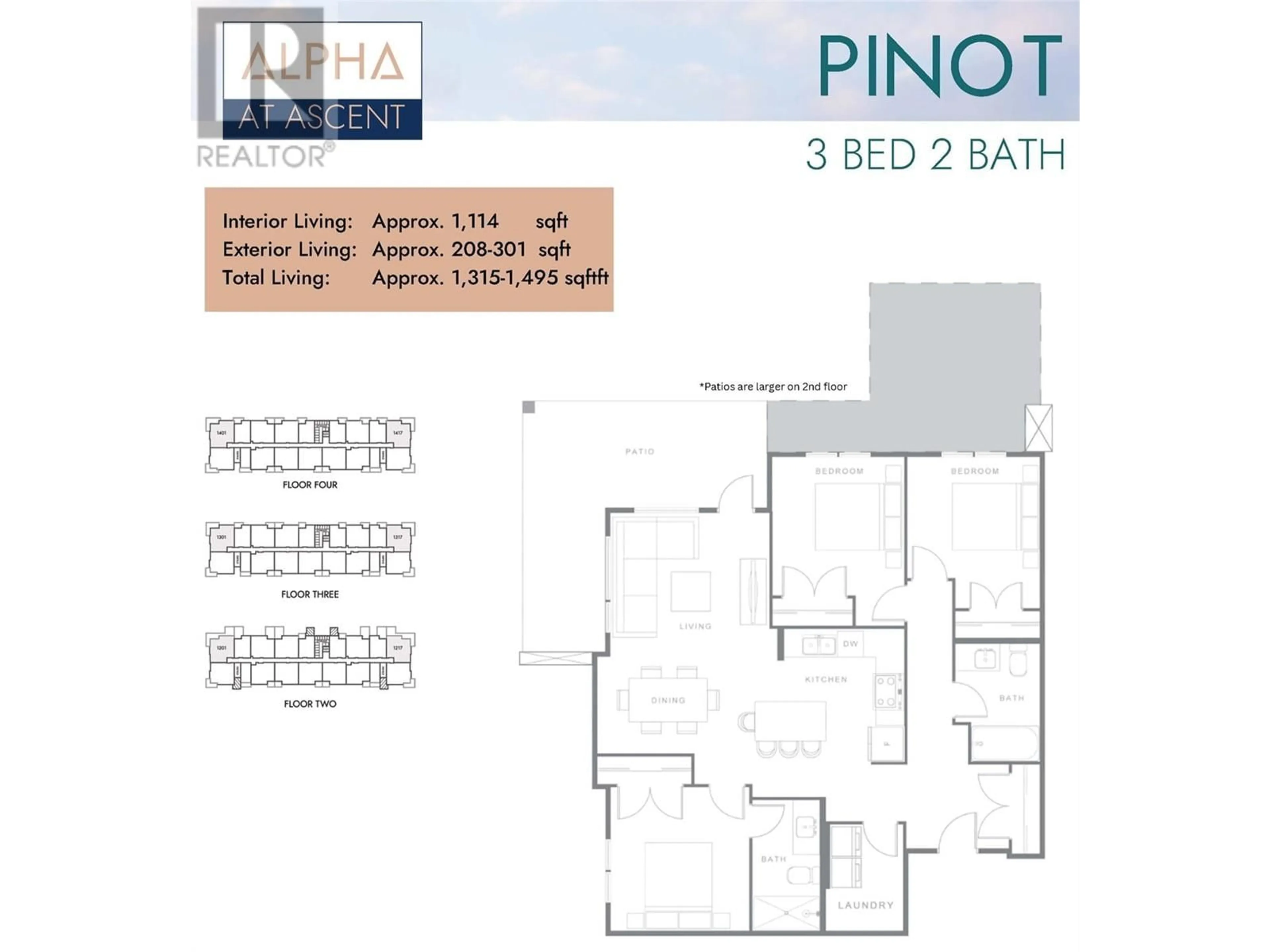 Floor plan for 217 - 1057 FROST ROAD, Kelowna British Columbia V1W0G7