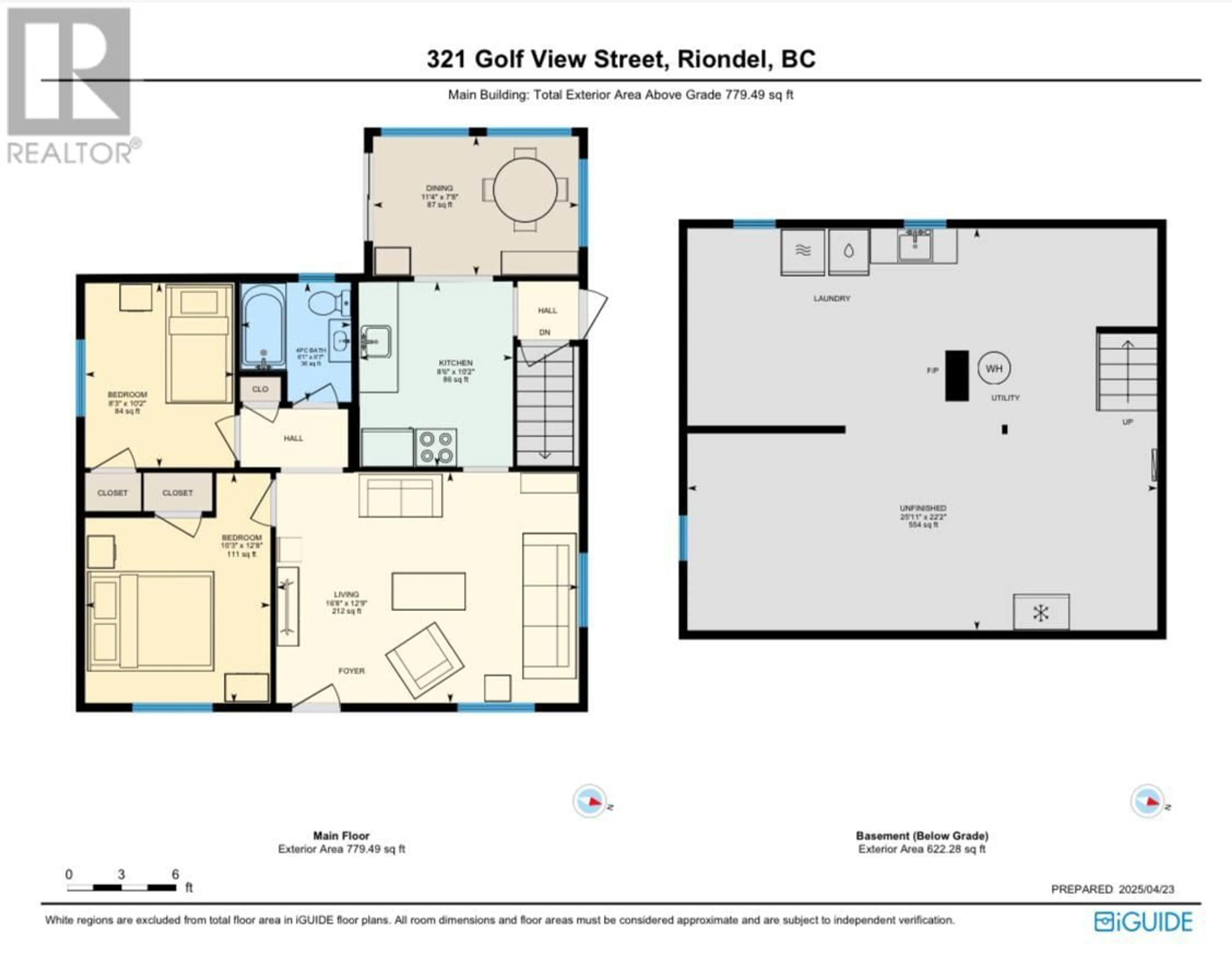 Floor plan for 321 GOLF VIEW STREET, Riondel British Columbia V0B2B0
