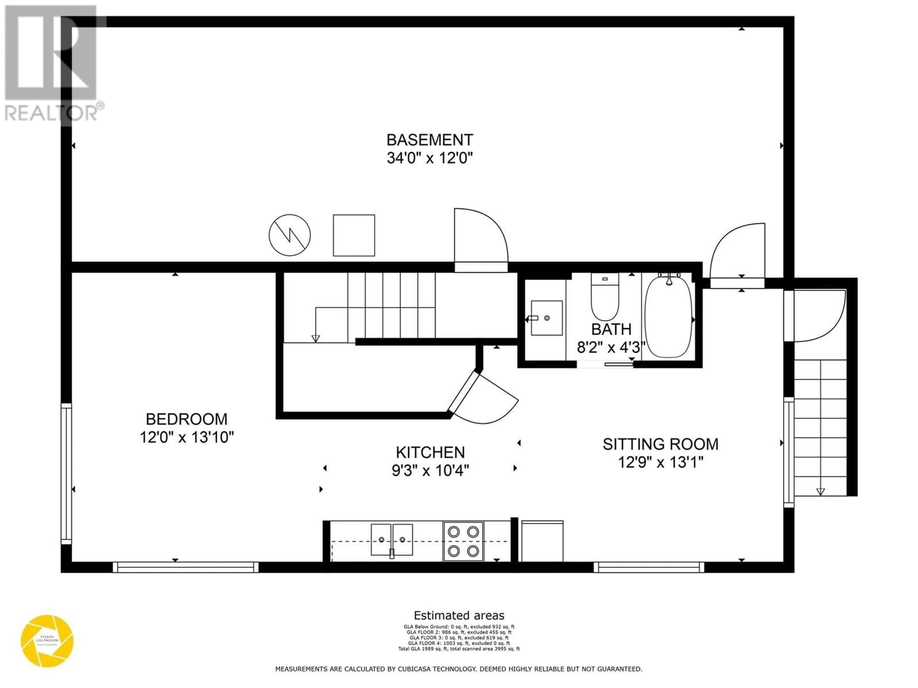 Floor plan for 919 DOMINION STREET, Kamloops British Columbia V2C2Y3