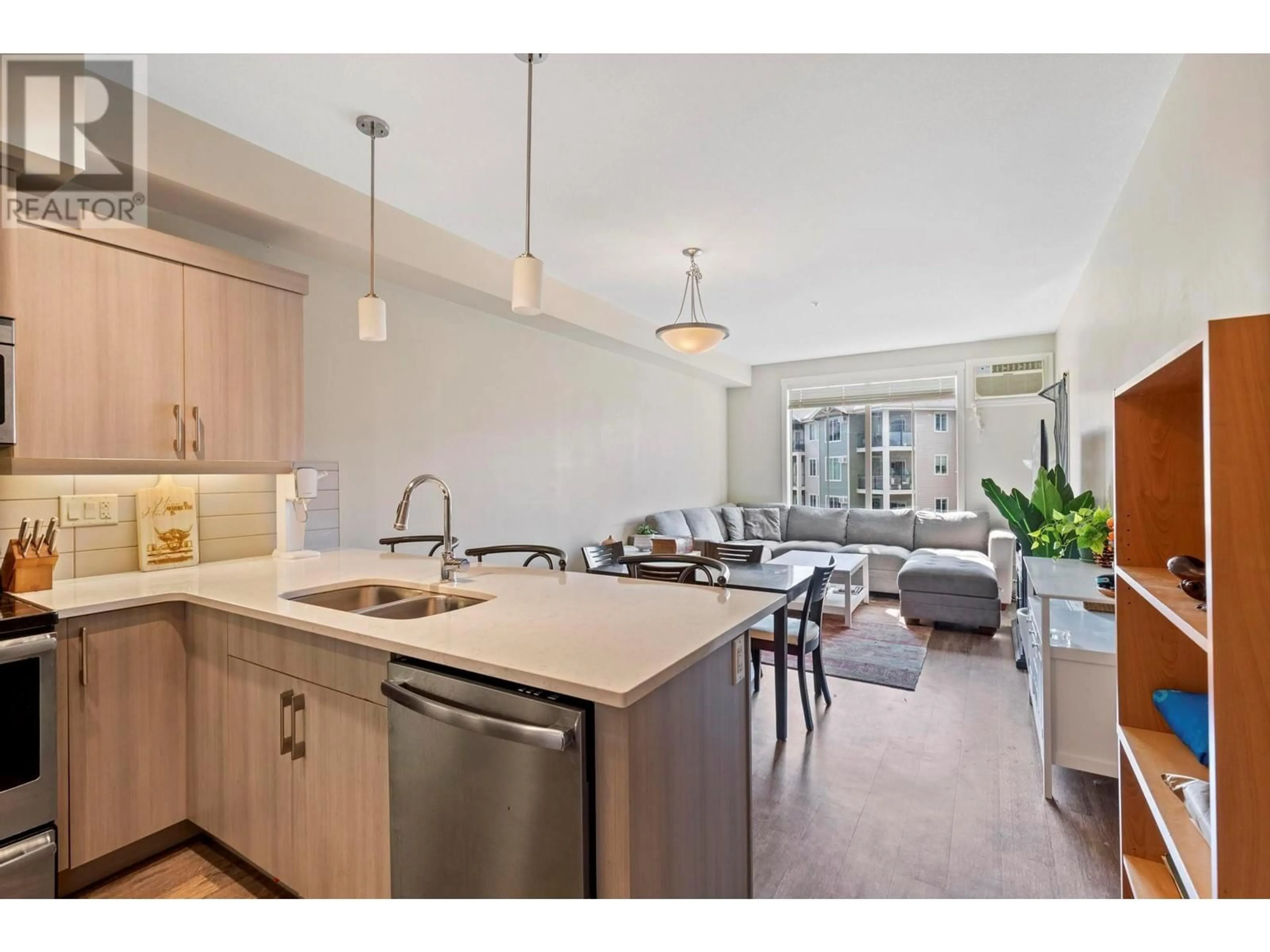 Open concept kitchen, unknown for 316 - 3731 CASORSO ROAD, Kelowna British Columbia V1W5E9