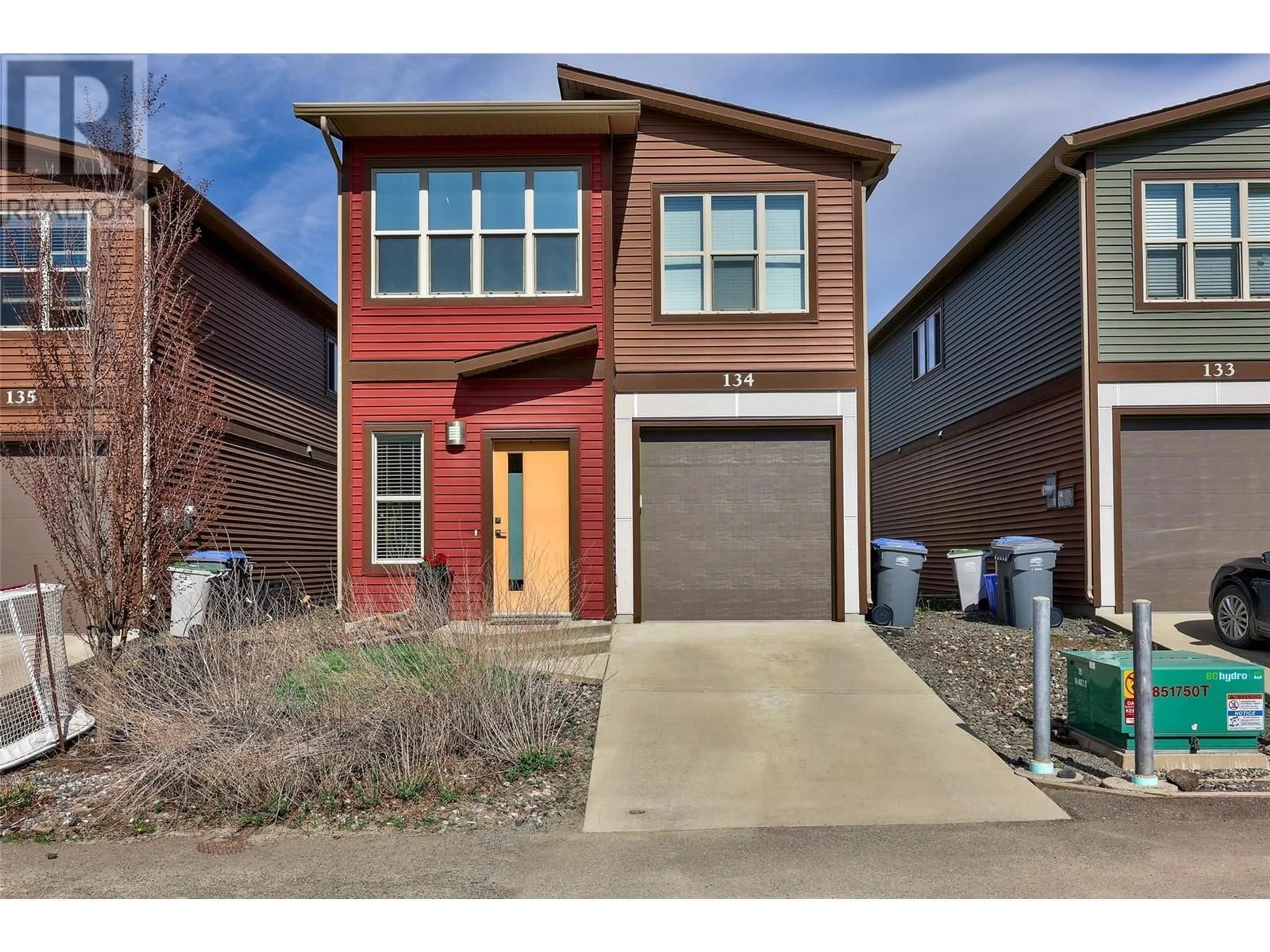 Home with brick exterior material, street for 134 - 1850 HUGH ALLAN DRIVE, Kamloops British Columbia V1S0C8