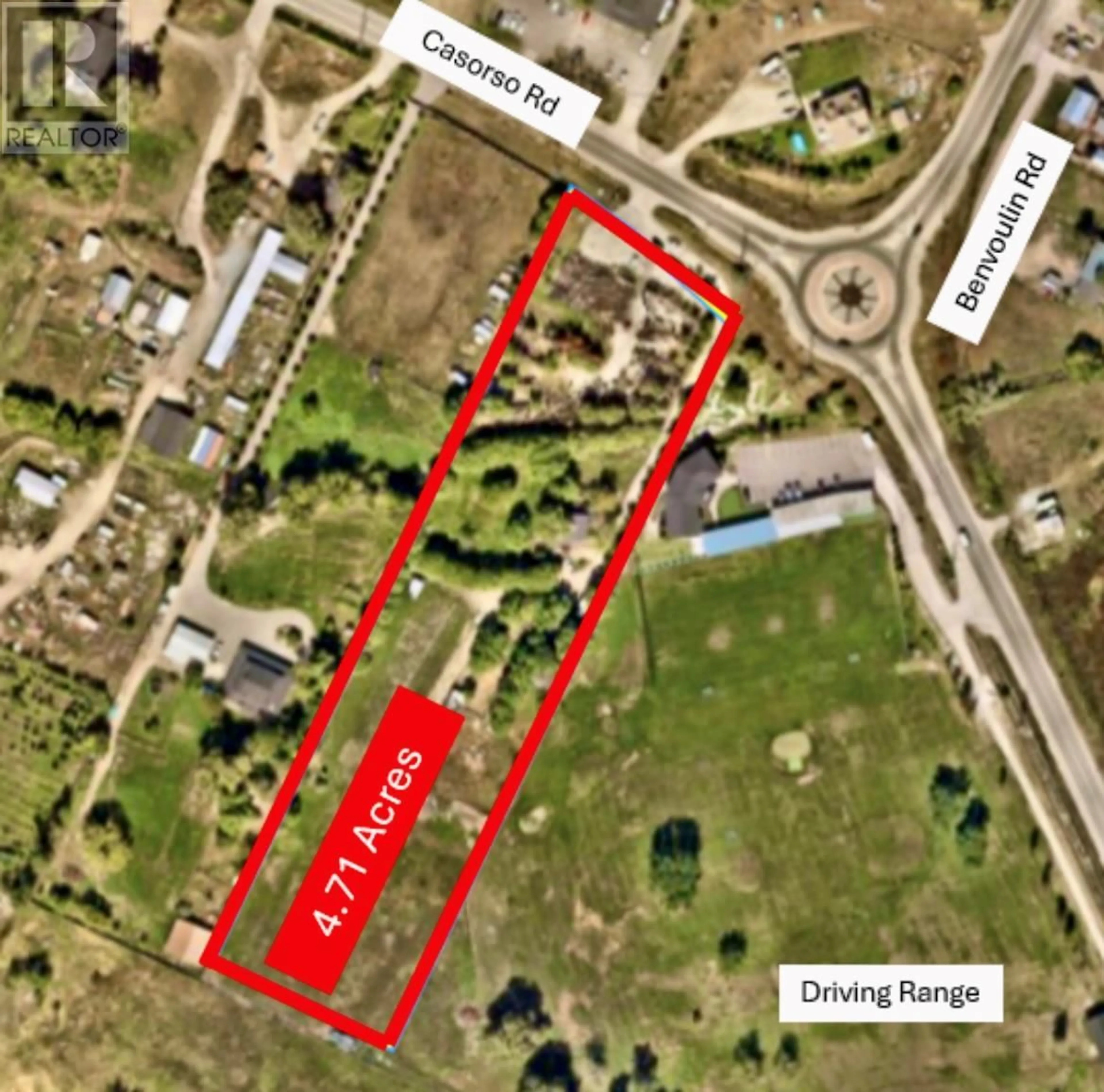 Picture of a map for 3790 CASORSO ROAD, Kelowna British Columbia V1W4M7