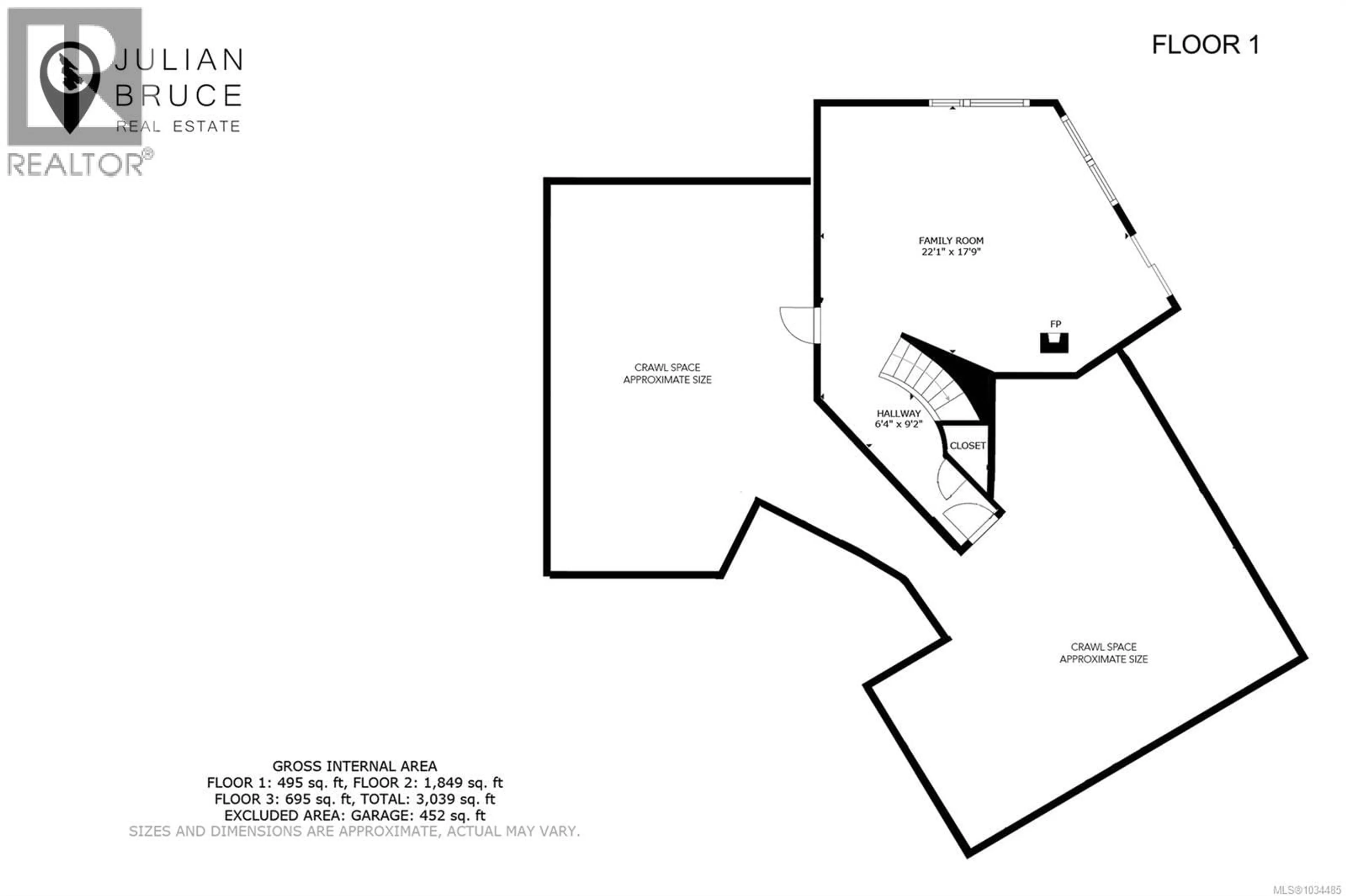 Floor plan for 2216 NORTH END ROAD, Salt Spring British Columbia V8K1A7