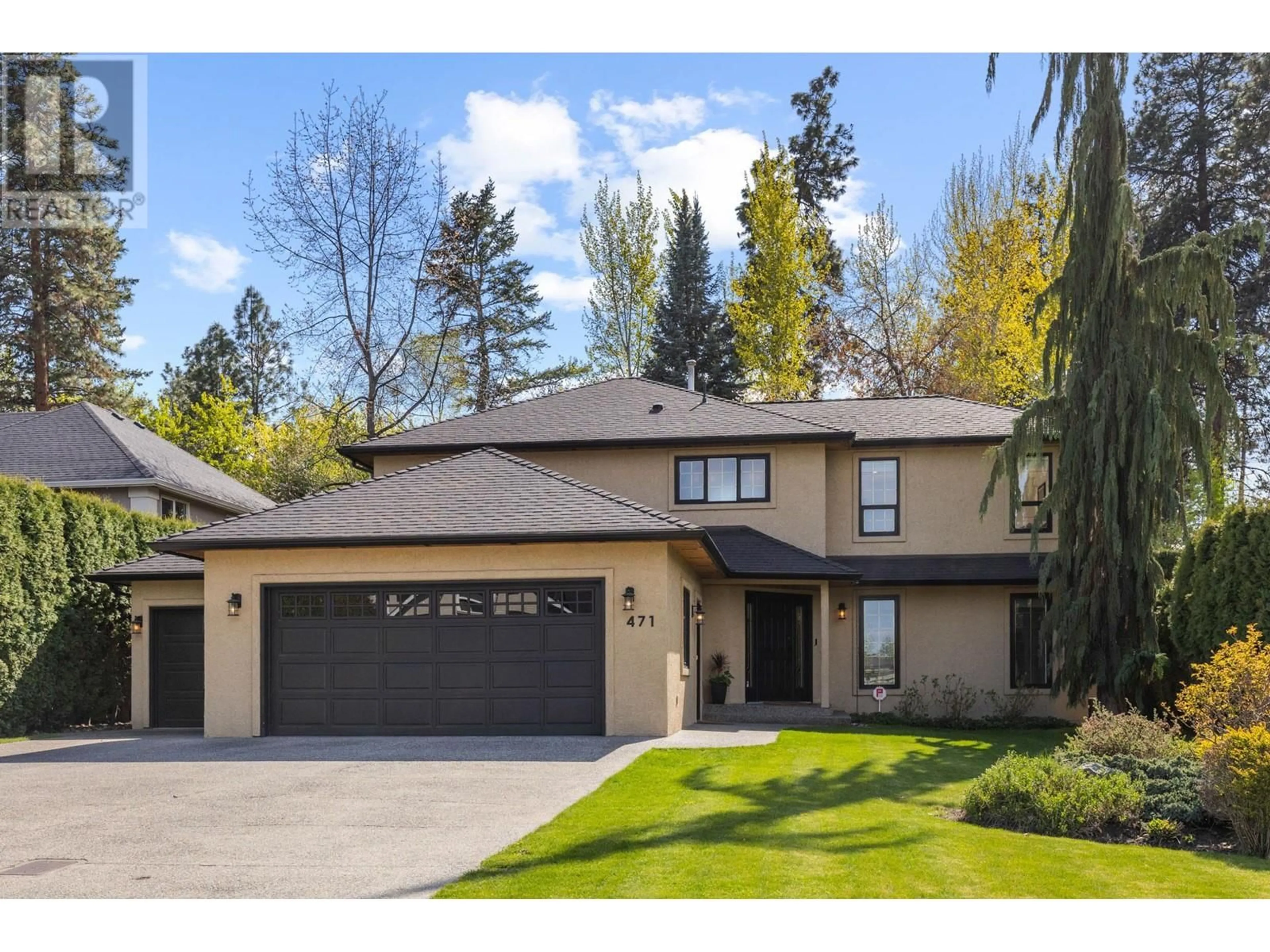 Home with brick exterior material, street for 471 CASCIA DRIVE, Kelowna British Columbia V1W3C6