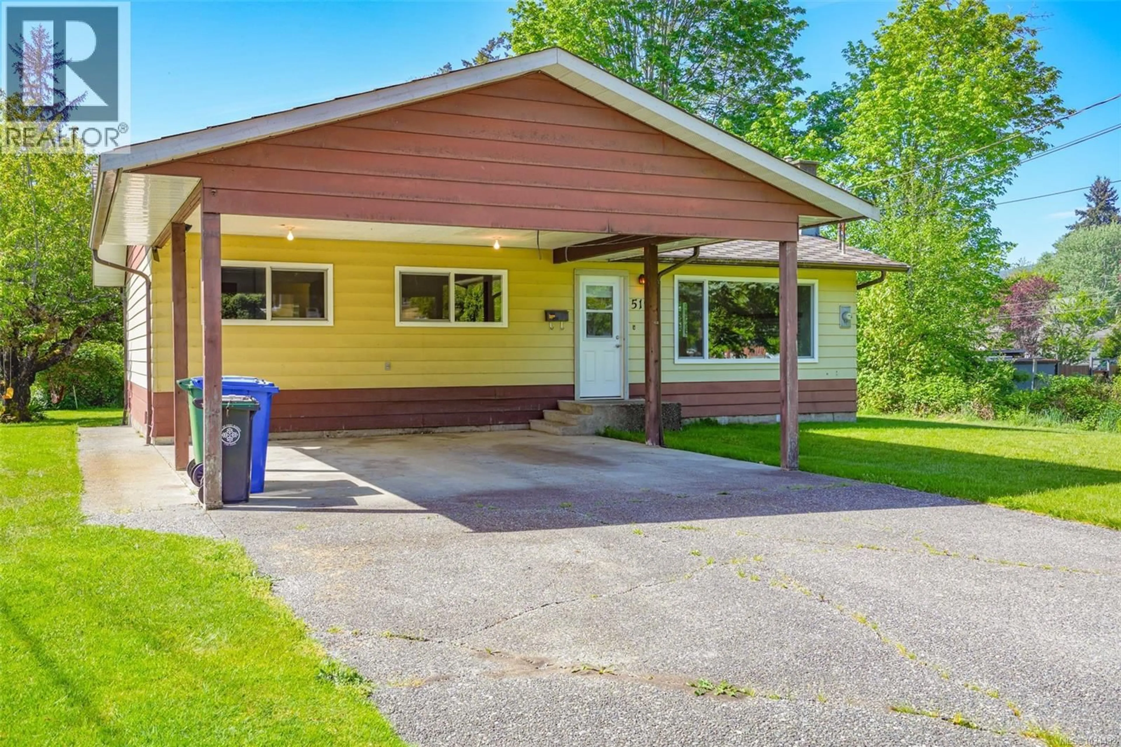 Home with vinyl exterior material, street for 5190 FORREST ROAD, Port Alberni British Columbia V9Y7A8