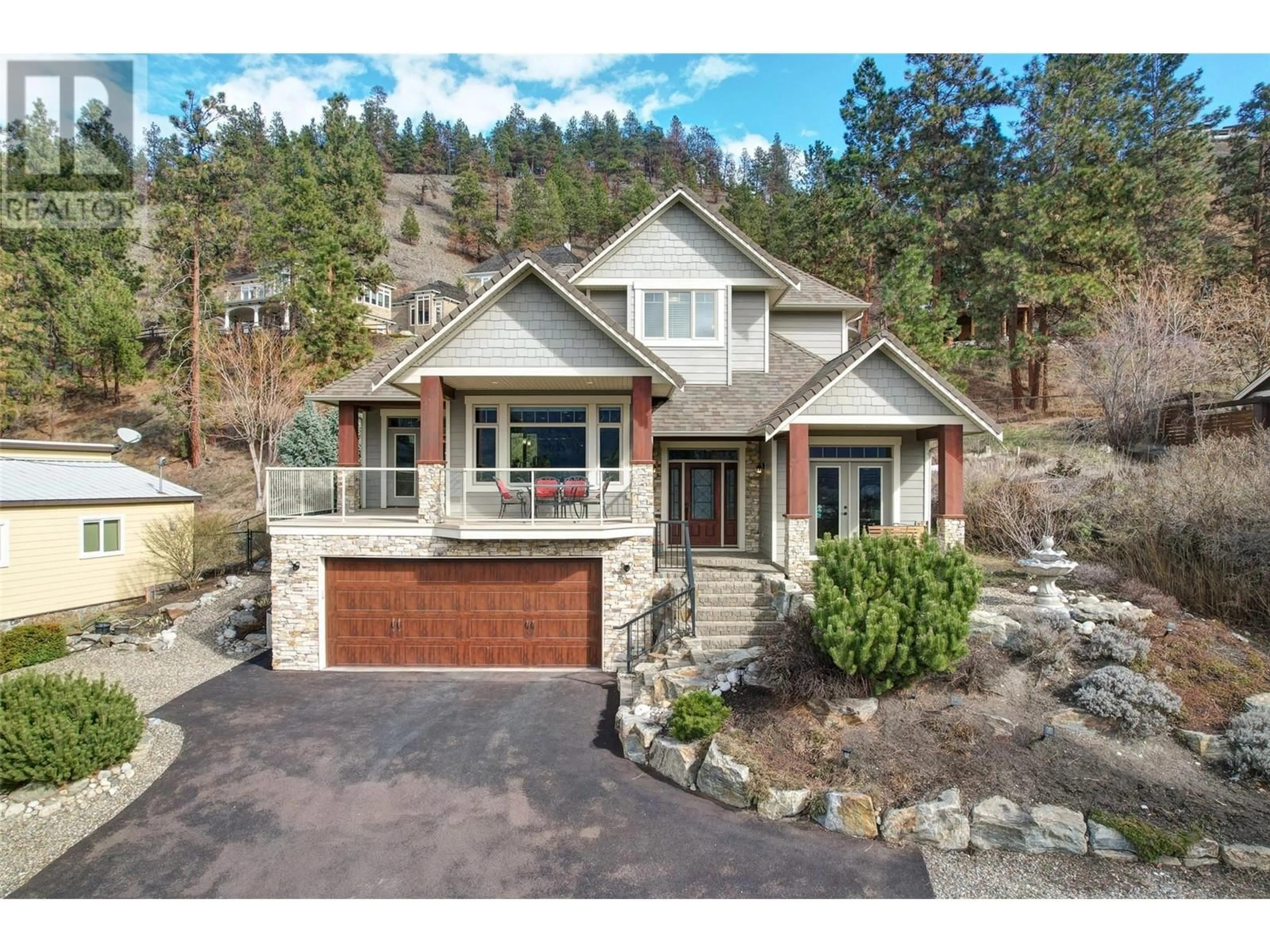 Home with brick exterior material, unknown for 10627 OKANAGAN CENTRE ROAD WEST, Lake Country British Columbia V4V2H8