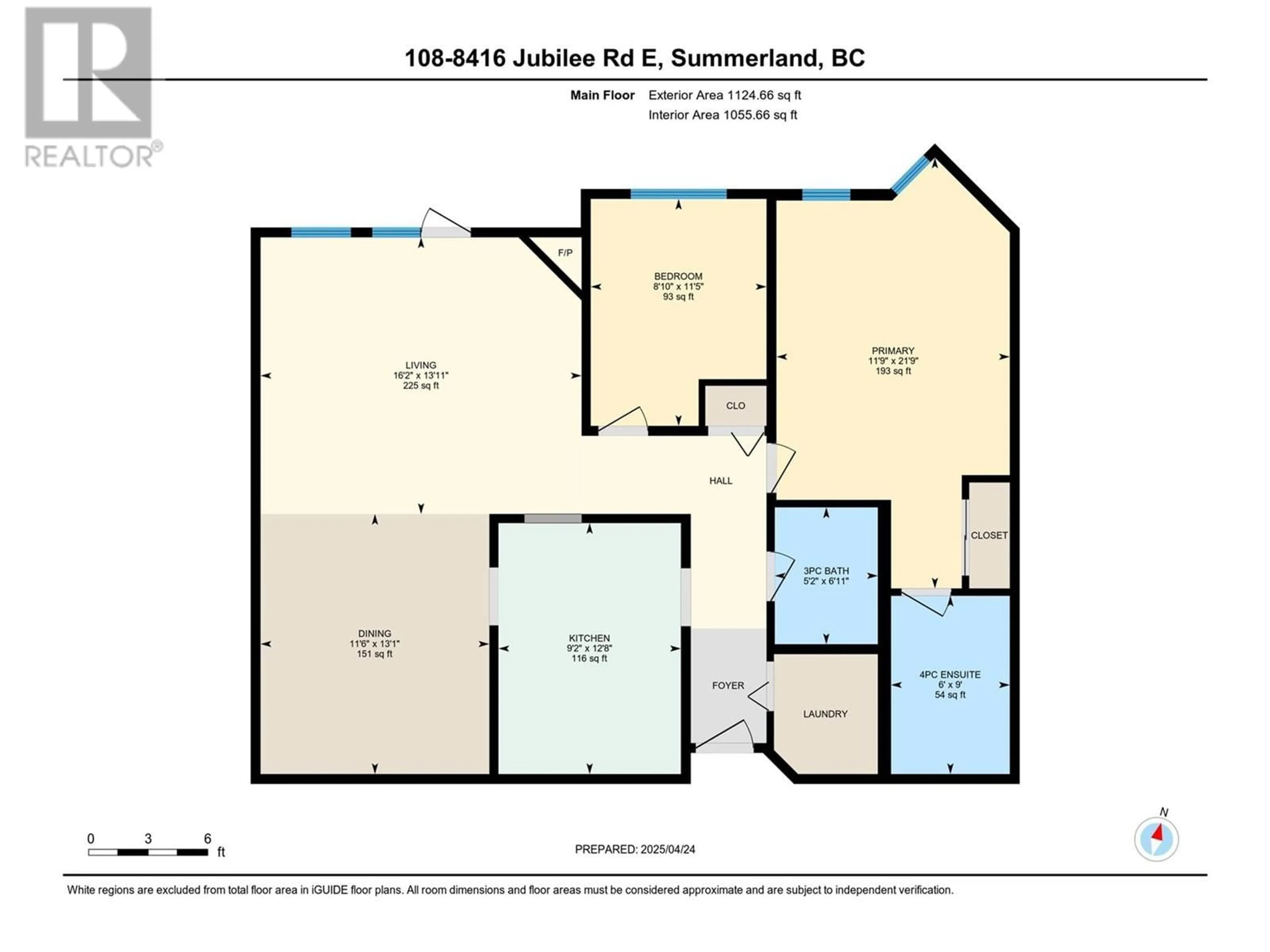 Floor plan for 108 - 8416 JUBILEE ROAD, Summerland British Columbia V0H1Z5