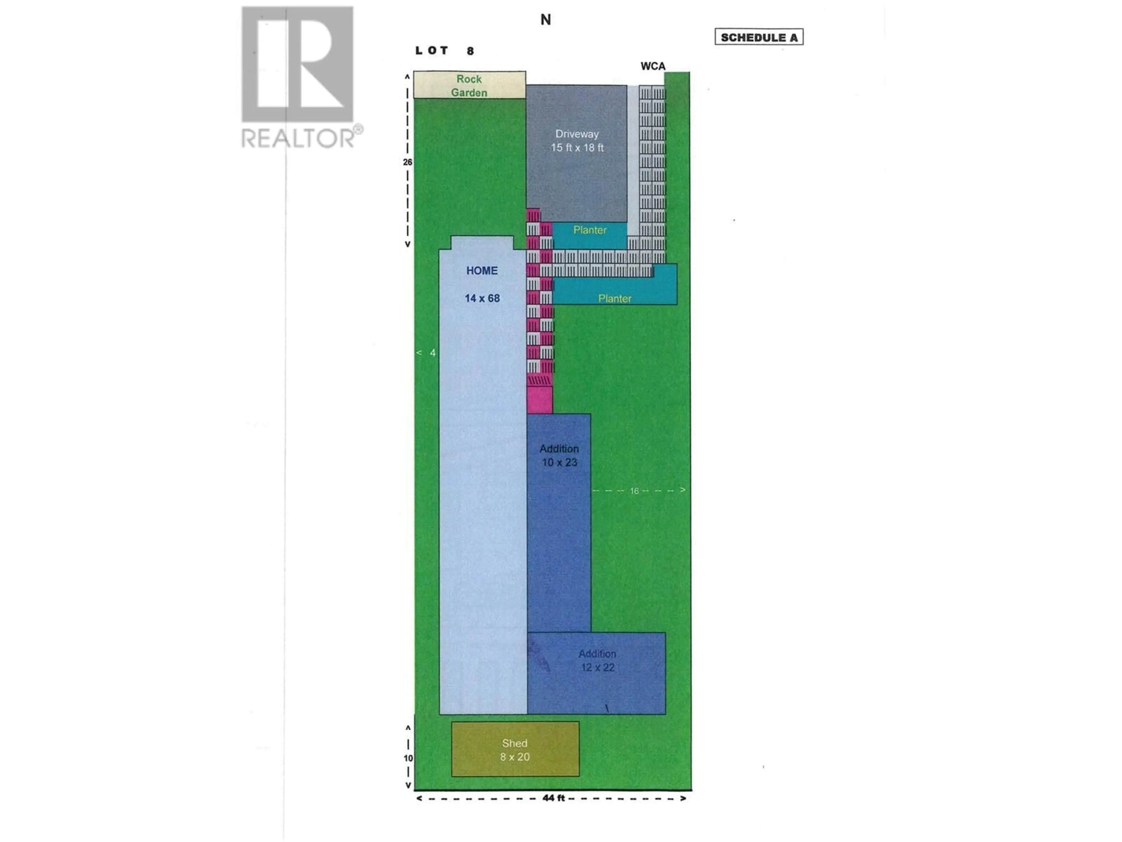 Floor plan for 8 - 1420 TRANS CANADA HIGHWAY, Sorrento British Columbia V0E2W1