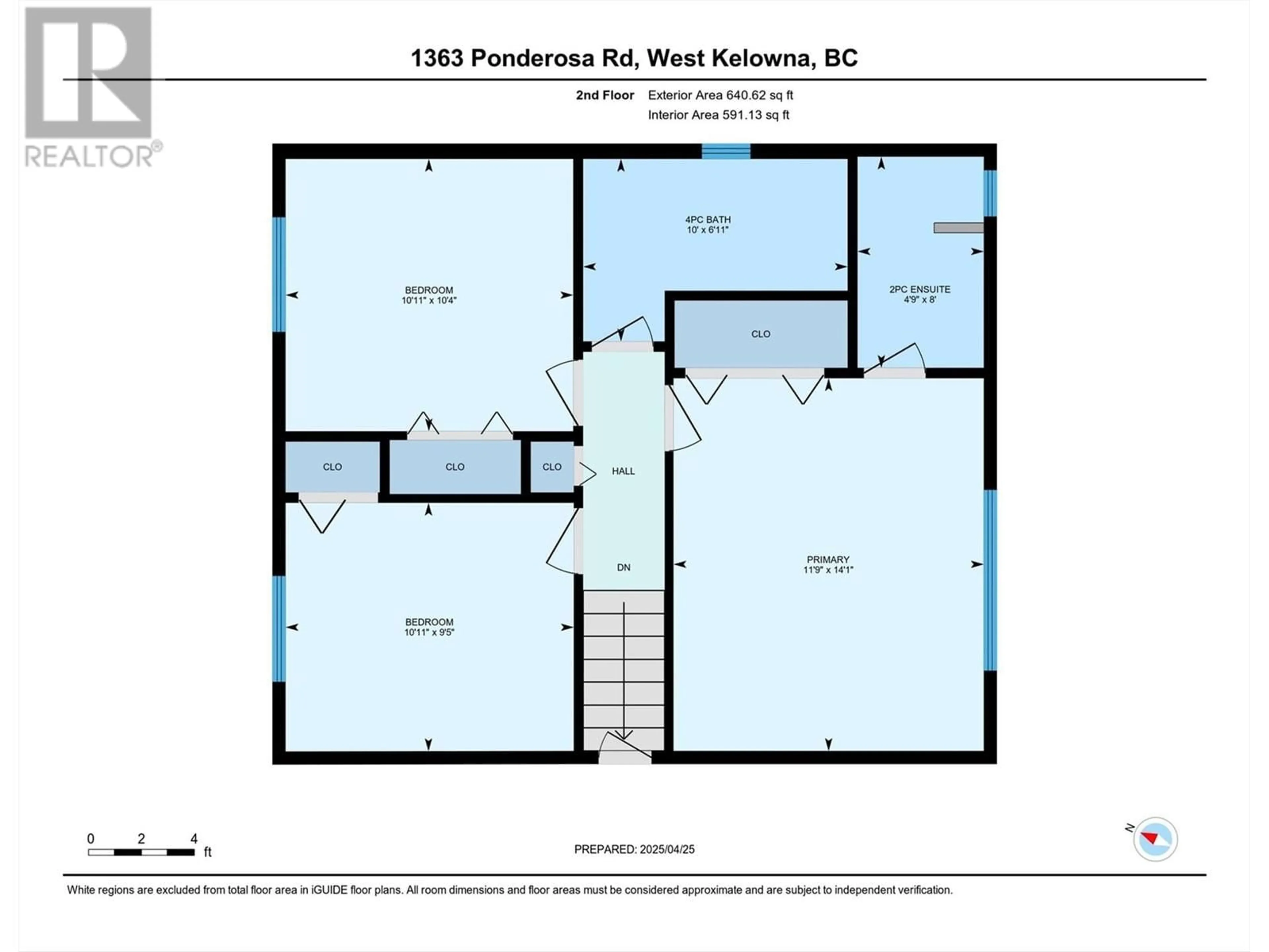 Floor plan for 1363 PONDEROSA ROAD, West Kelowna British Columbia V1Z1M8