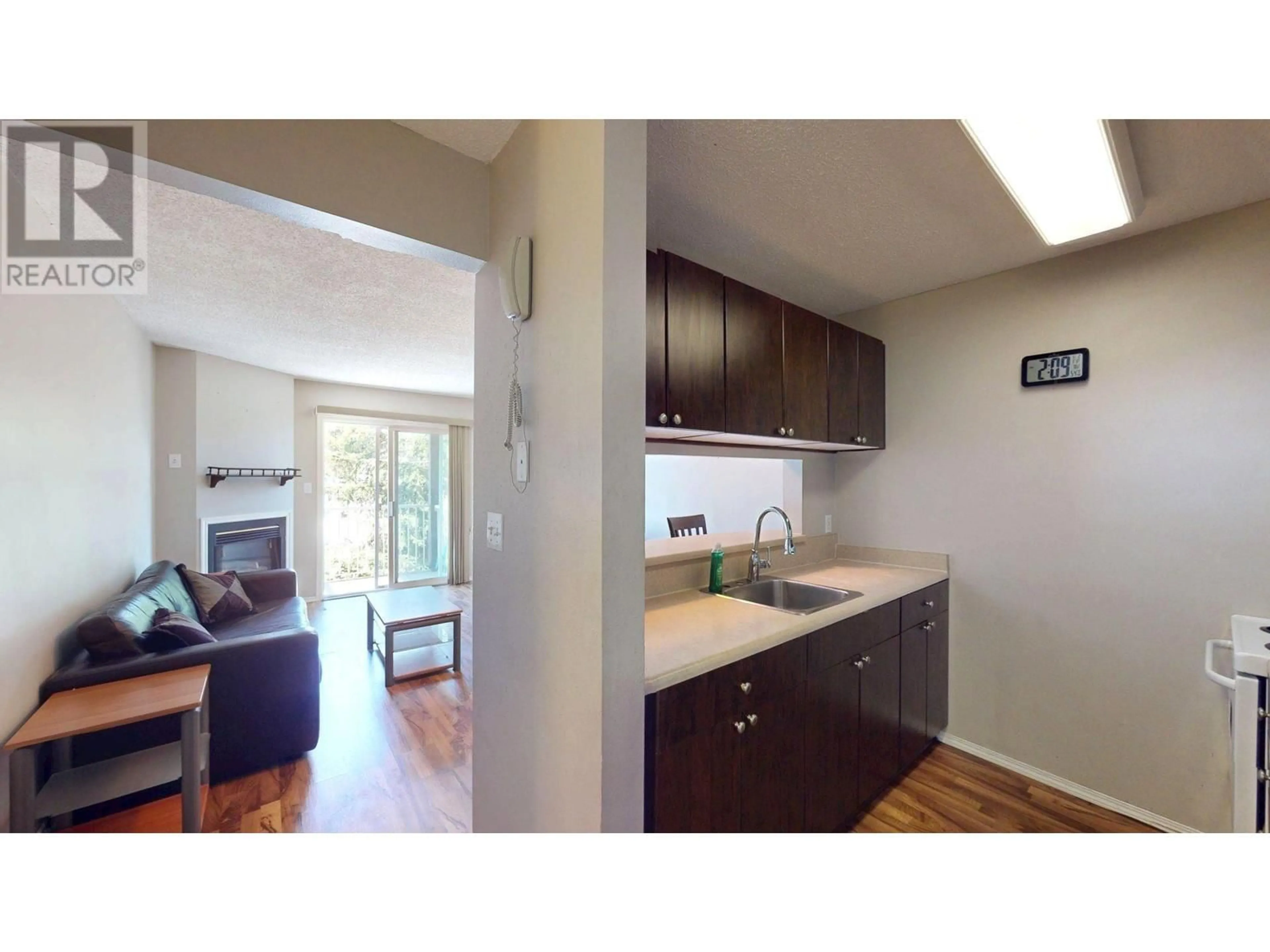 Standard kitchen, wood/laminate floor for 206A - 1802 ALPINE DRIVE, Elkford British Columbia V0B1H0