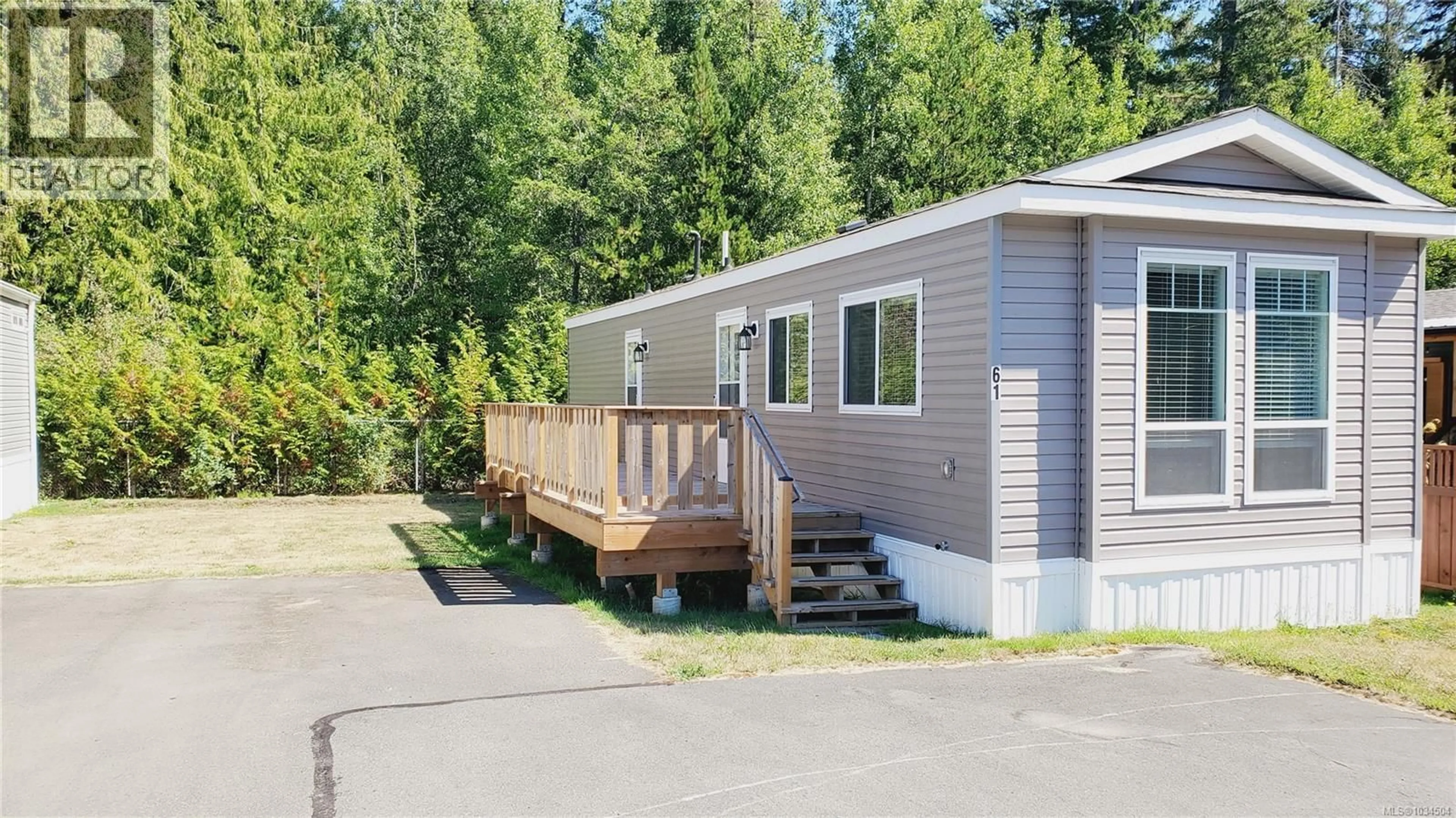 Home with vinyl exterior material, street for 61 - 1720 WHIBLEY ROAD, Errington British Columbia V0R1M0