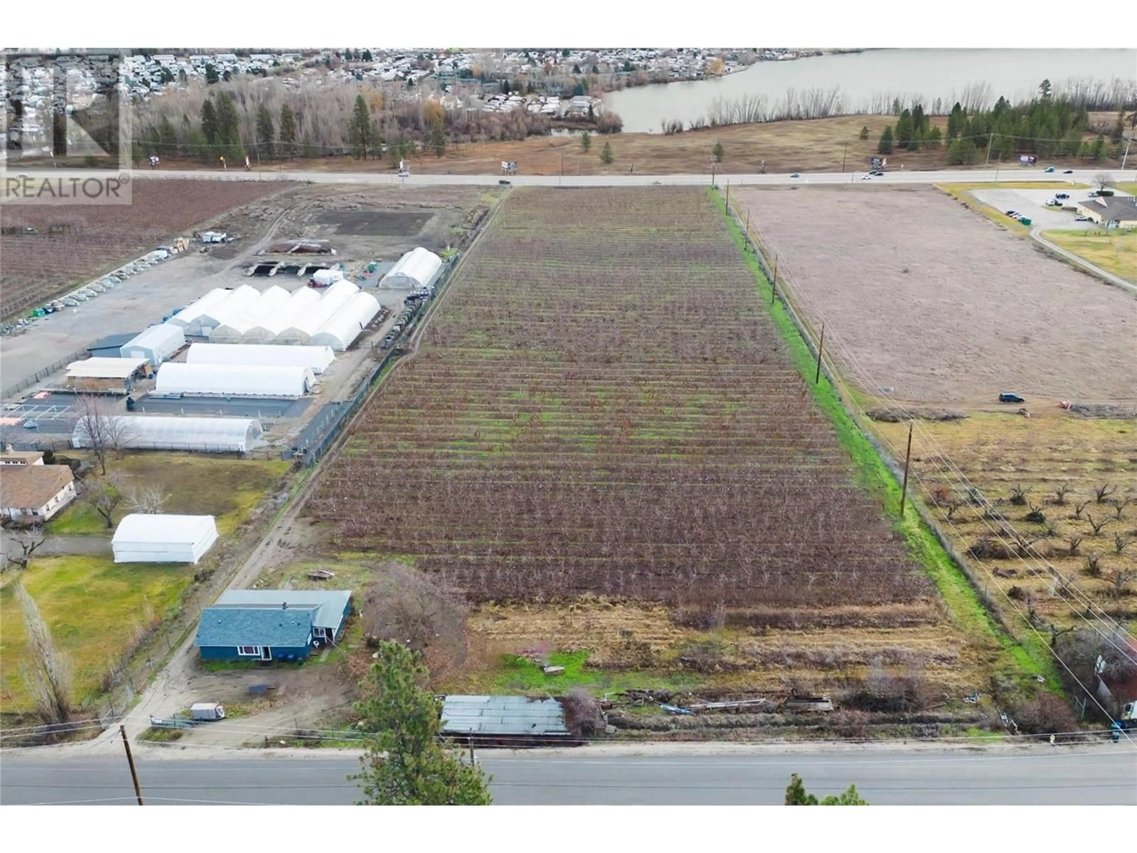 A pic from outside/outdoor area/front of a property/back of a property/a pic from drone, unknown for 4295 SHANKS ROAD, Kelowna British Columbia V4V1M3