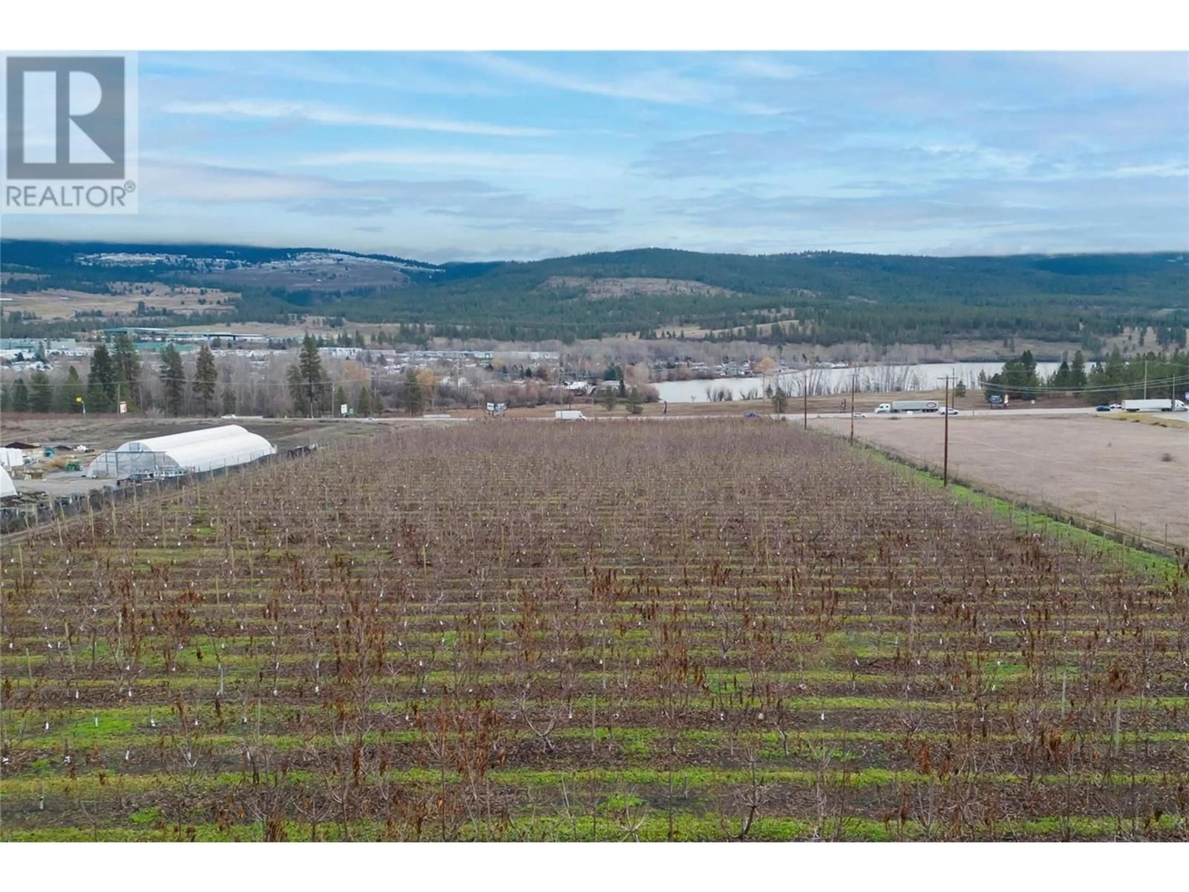 A pic from outside/outdoor area/front of a property/back of a property/a pic from drone, mountain view for 4295 SHANKS ROAD, Kelowna British Columbia V4V1M3