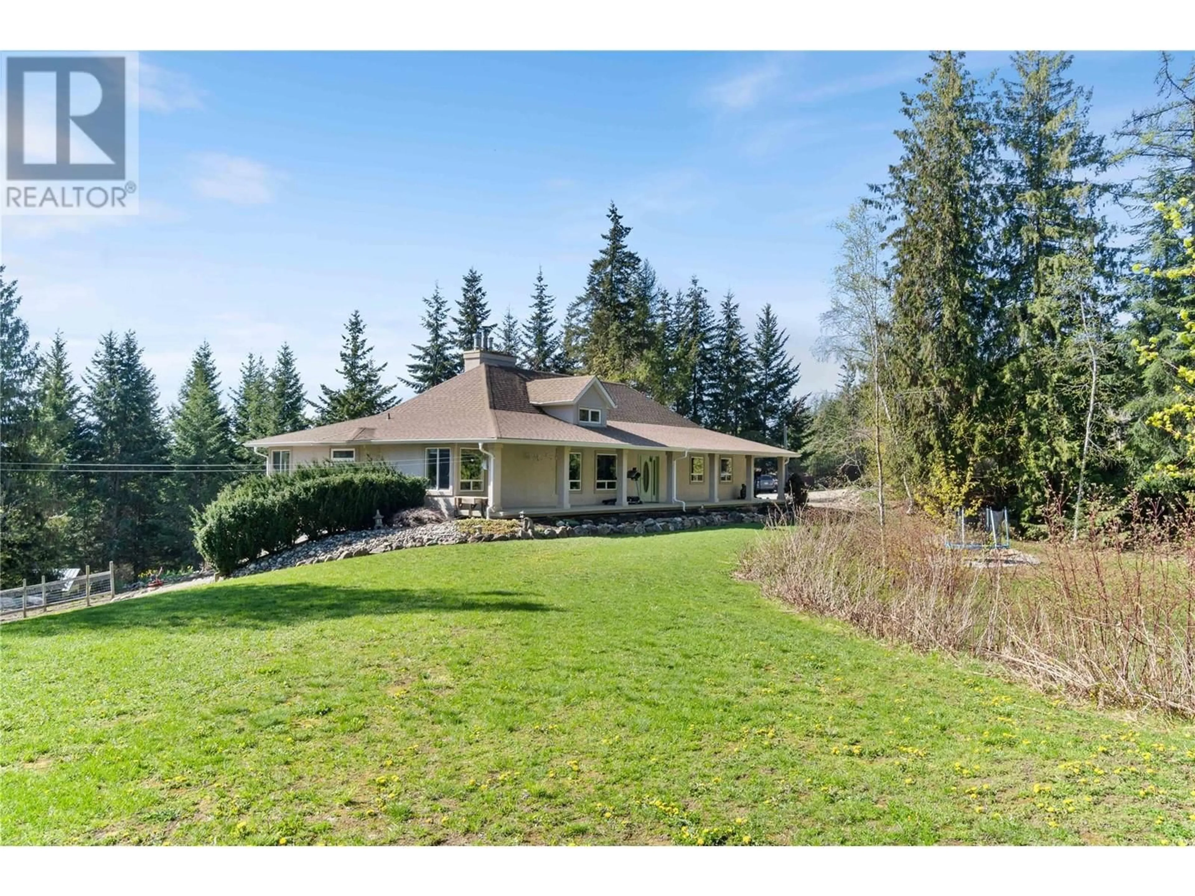A pic from outside/outdoor area/front of a property/back of a property/a pic from drone, unknown for 69 SCHINDLER ROAD, Salmon Arm British Columbia V1E2X9