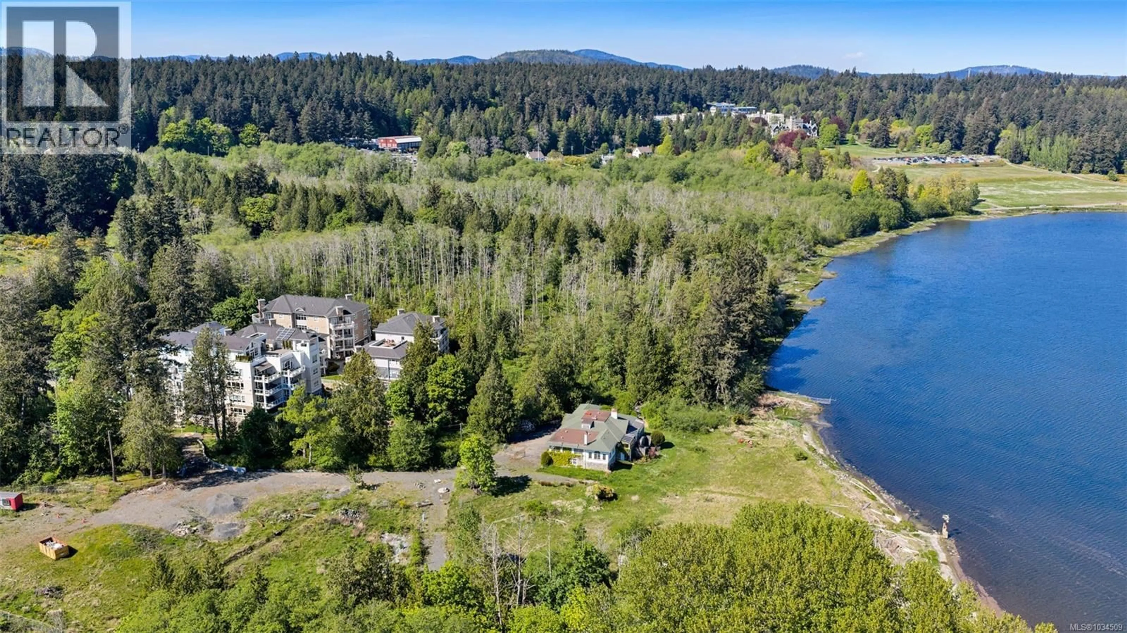 A pic from outside/outdoor area/front of a property/back of a property/a pic from drone, water/lake/river/ocean view for 203 - 3111C HAVENWOOD LANE, Colwood British Columbia V9C0M7