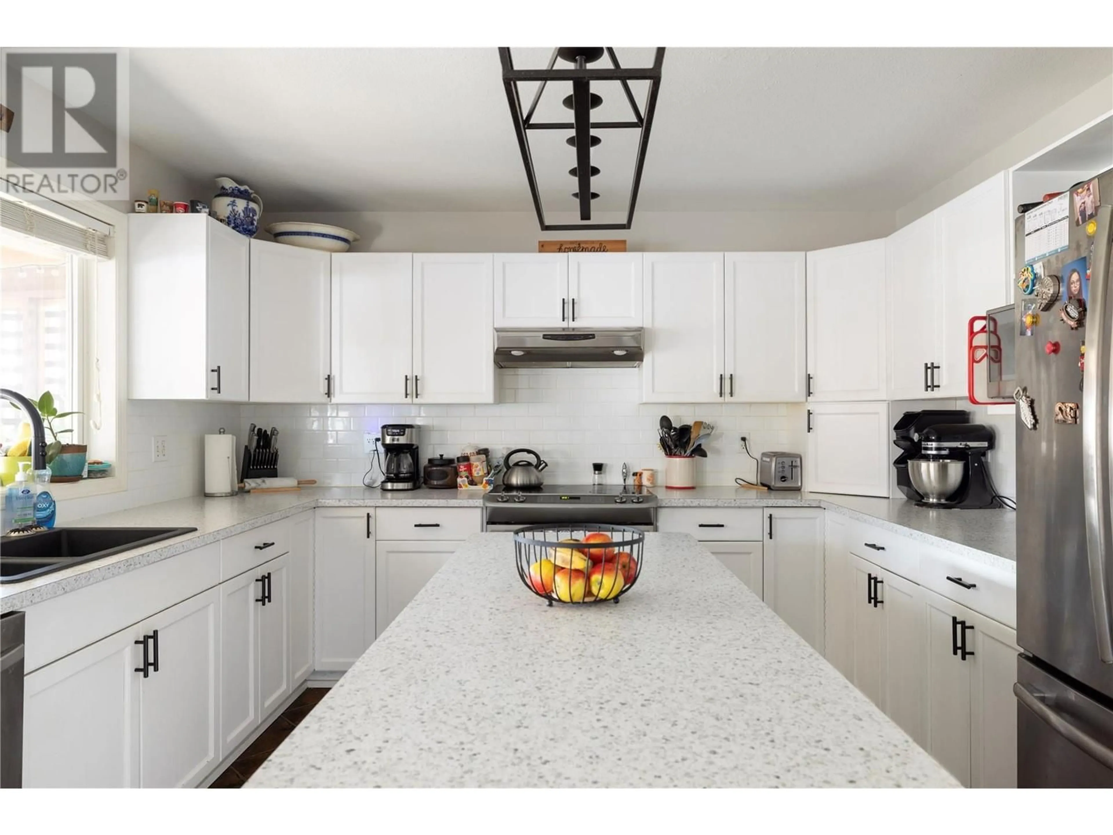 Open concept kitchen, ceramic/tile floor for 3767 GLOVER AVENUE EAST, Armstrong British Columbia V0E1B4