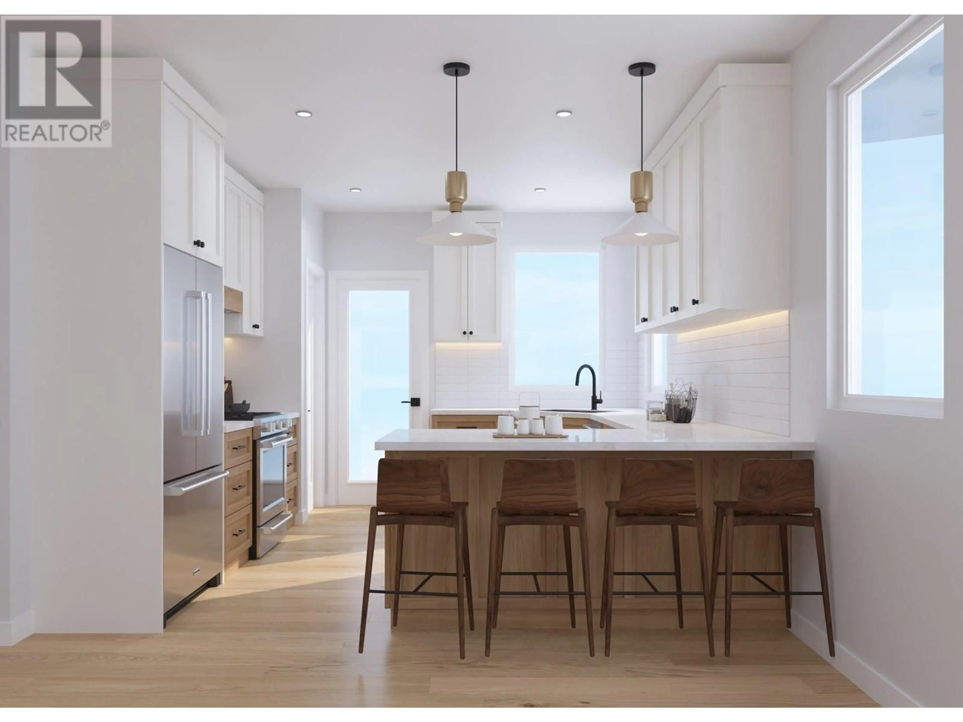 Open concept kitchen, wood/laminate floor for 3009 SCENIC RIDGE DRIVE, West Kelowna British Columbia V4T1Y3