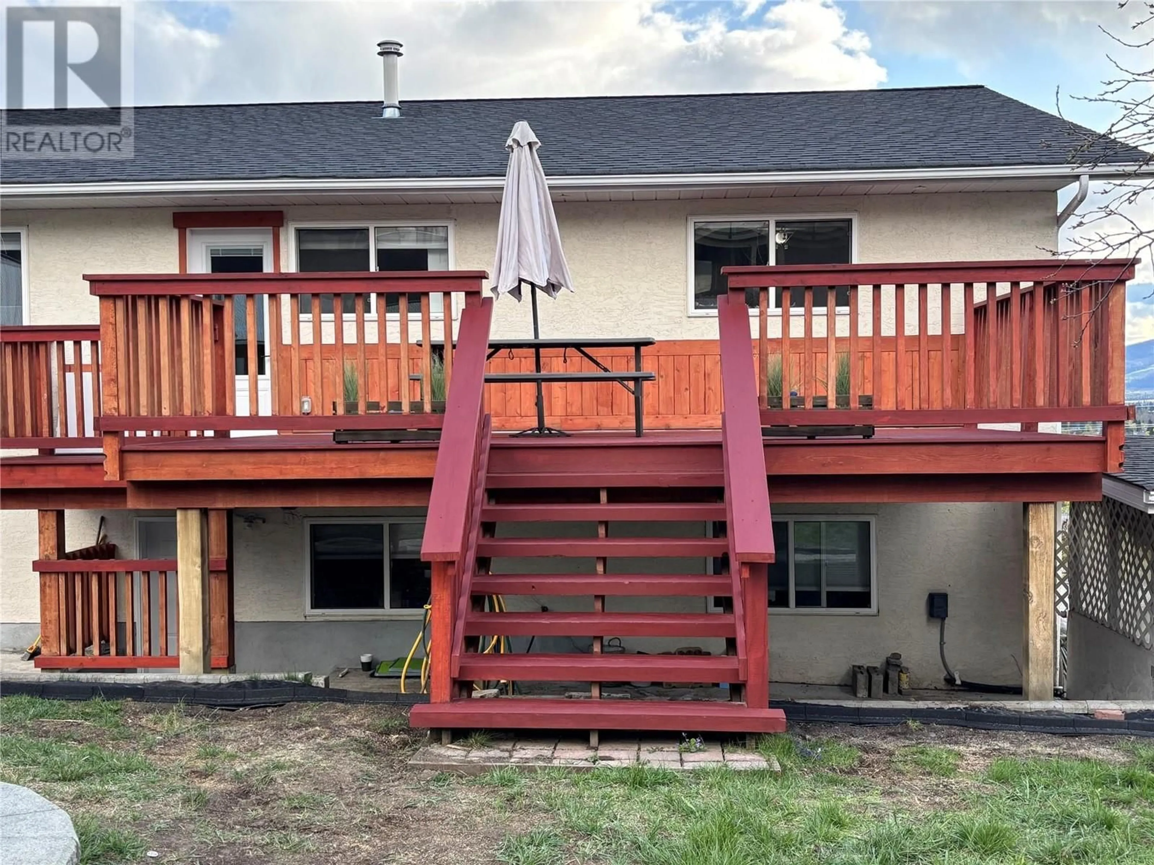 Patio, mountain view for 7415 VALLEY HEIGHTS DRIVE, Grand Forks British Columbia V0H1H0