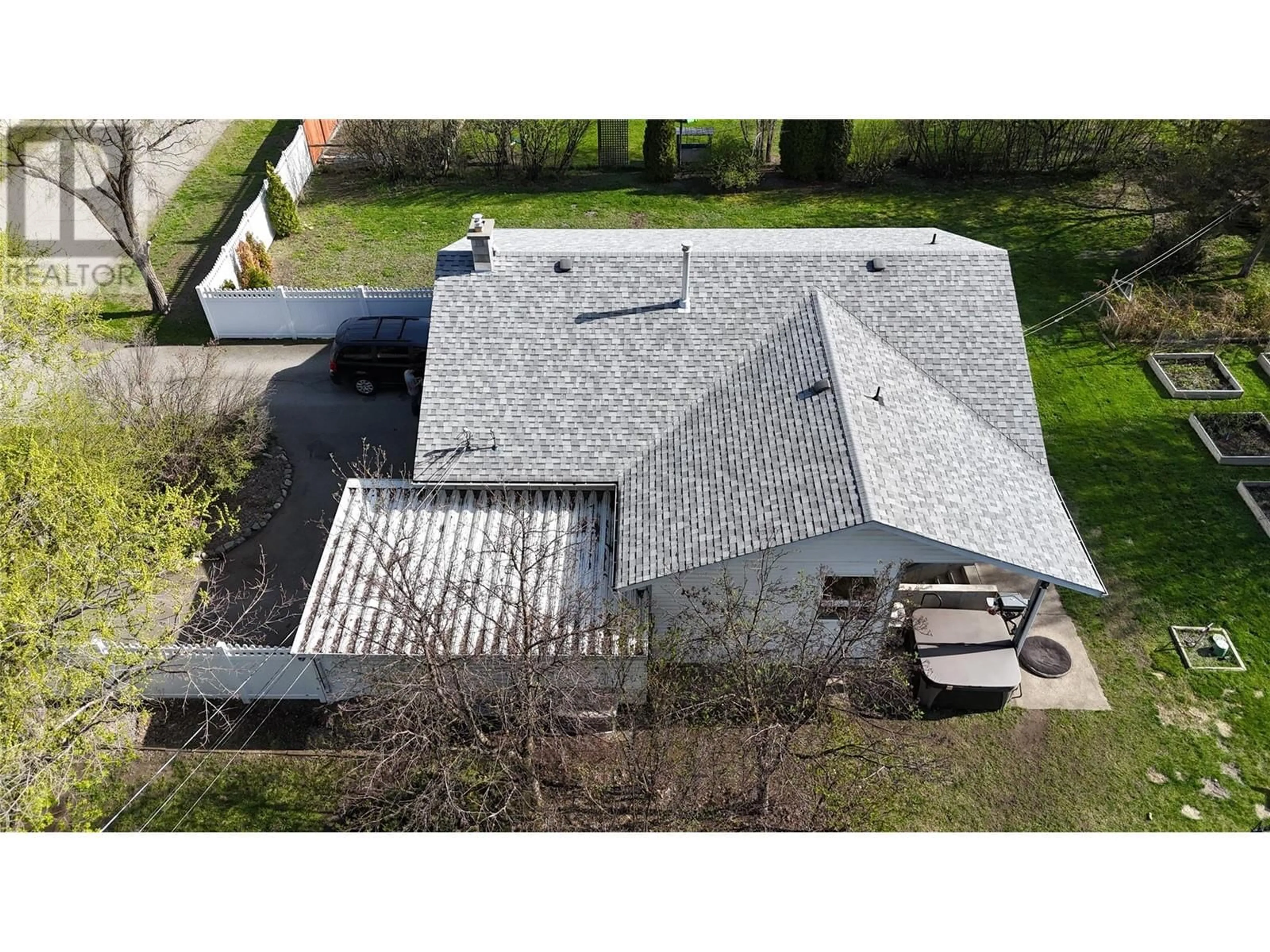 A pic from outside/outdoor area/front of a property/back of a property/a pic from drone, building for 4975 VERNON STREET, Grand Forks British Columbia V0H1H5