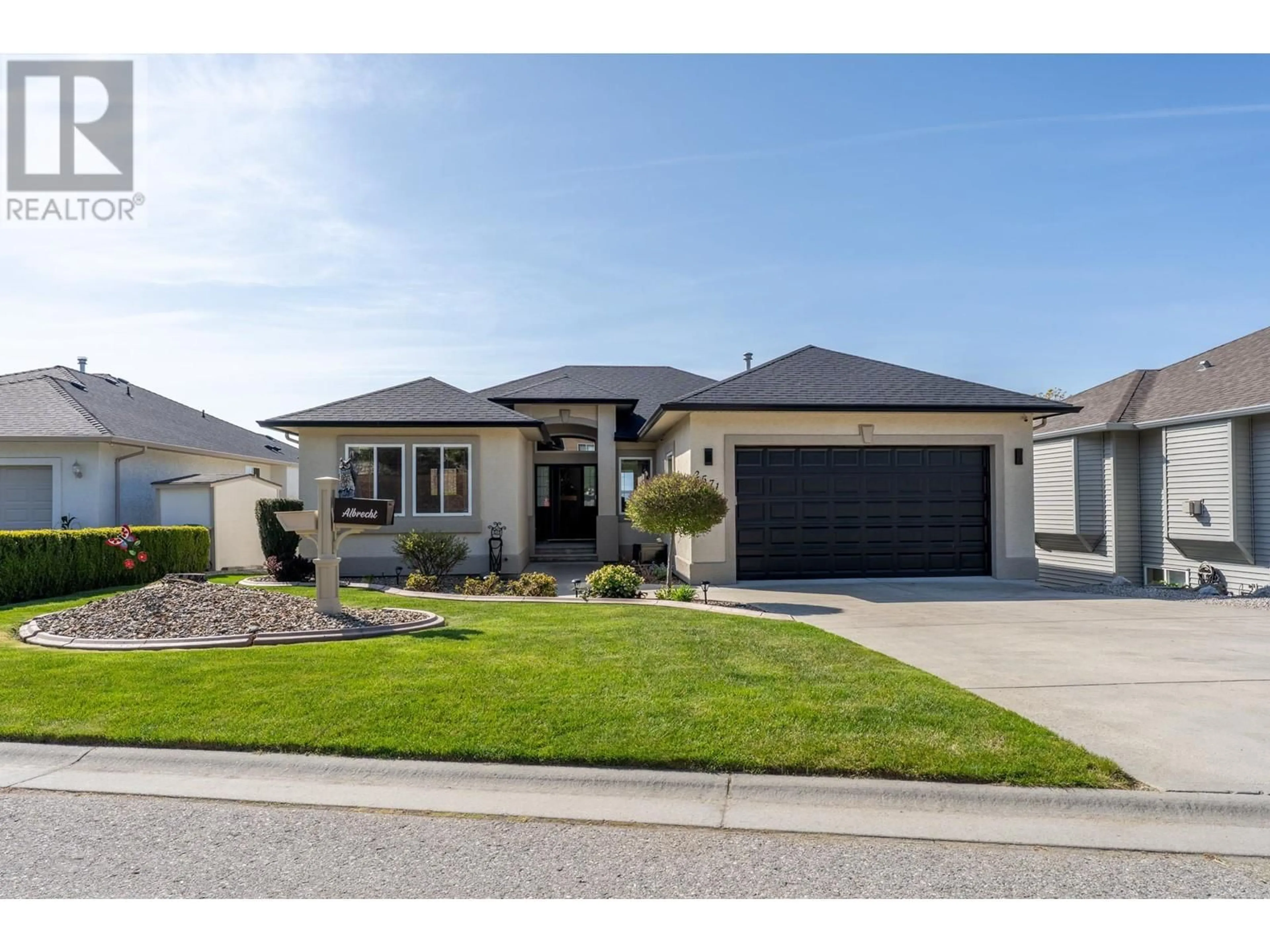 Home with brick exterior material, street for 2571 BRIDLEHILL COURT, West Kelowna British Columbia V4T2W2