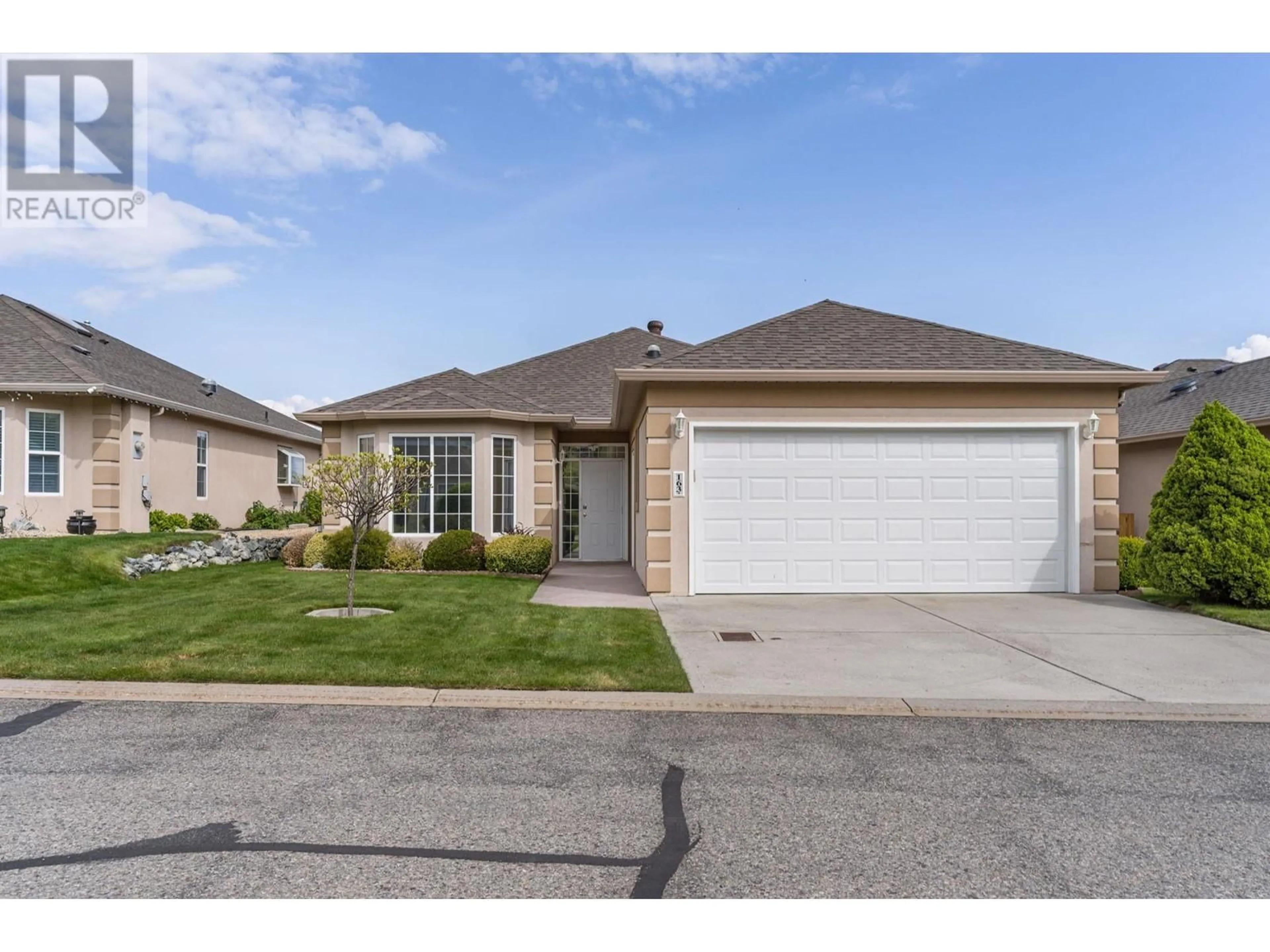 Home with vinyl exterior material, street for 163 - 3360 OLD OKANAGAN HIGHWAY, West Kelowna British Columbia V4T1X9