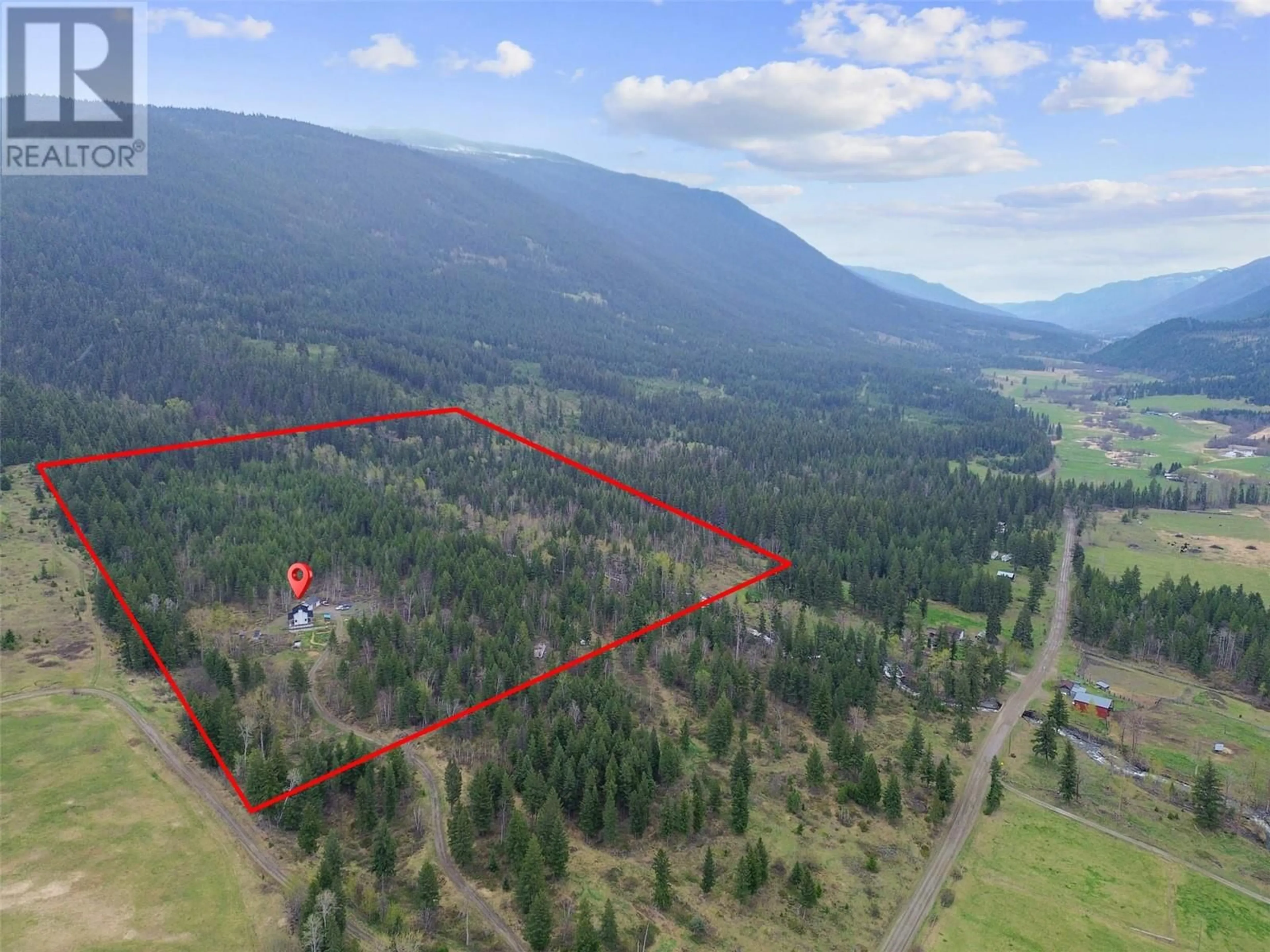 A pic from outside/outdoor area/front of a property/back of a property/a pic from drone, mountain view for 5048 HEFFLEY LOUIS CR ROAD, Kamloops British Columbia V0E1Z1