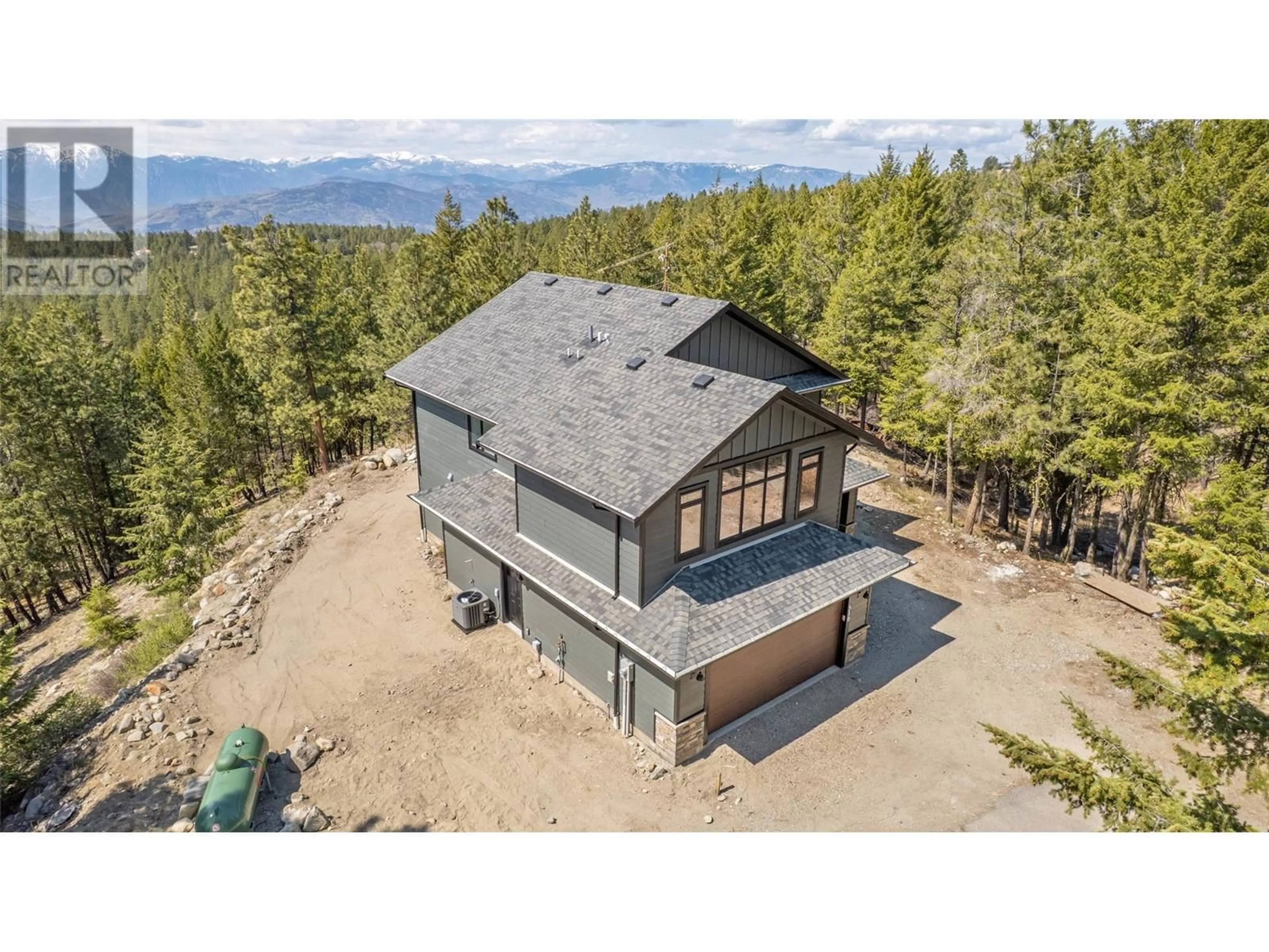 A pic from outside/outdoor area/front of a property/back of a property/a pic from drone, mountain view for 310 SASQUATCH TRAIL, Osoyoos British Columbia V0H1V6